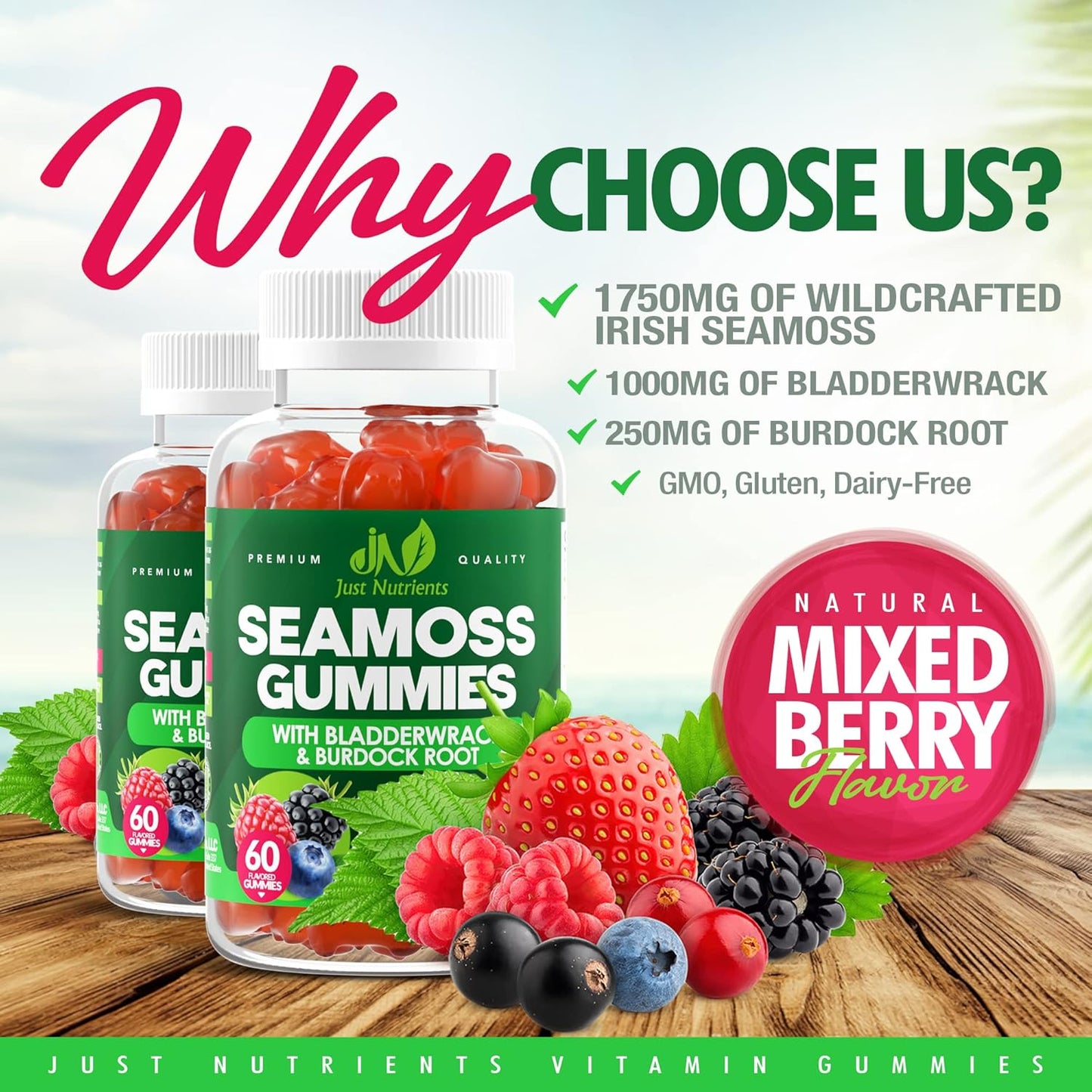 extra-strength-sea-moss-gummies-with-bladderwrack-burdock-root---immune-thyroid-detox-support---natural-irish-sea-moss---3000mg---60-gummies---gluten-free-vegan-2
