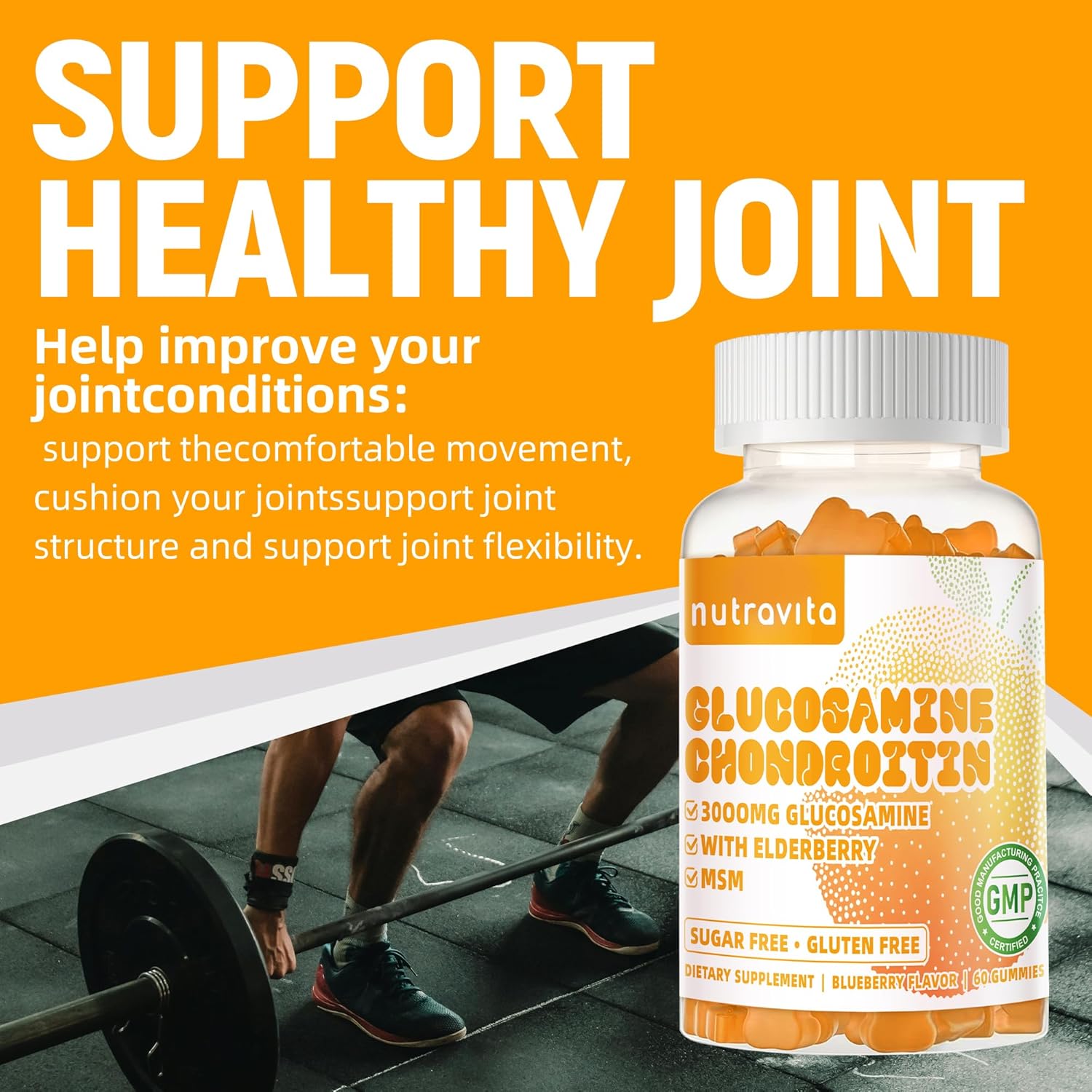 extra-strength-glucosamine-chondroitin-gummies-with-msm-elderberry---joint-immune-support-for-adults---60-orange-chews-5