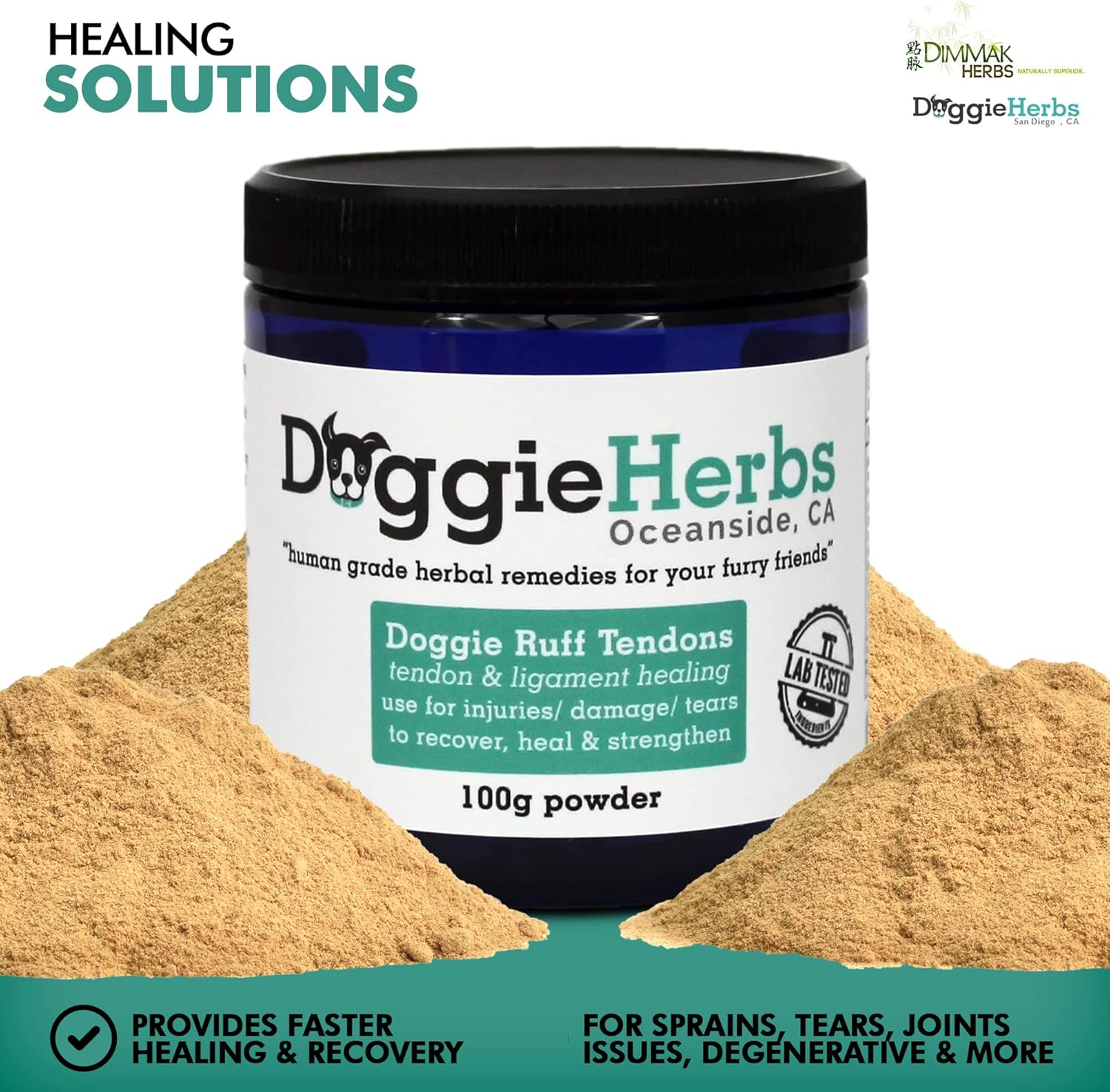 natural-dog-ligament-tendon-healing-supplement---human-grade-herbal-blend-powder---100g---doggie-herbs-4