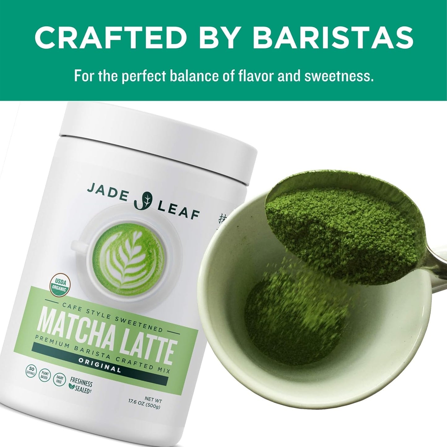 jade-leaf-matcha-latte-mix-bundle---500g-canister-10ct-stick-packs---sweetened-green-tea-powder-for-cafe-style-lattes-4