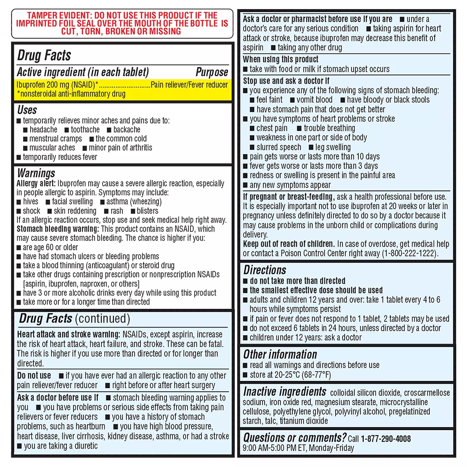 members-mark-ibuprofen-coated-tablets-200mg---pain-reliever-fever-reducer---2-bottles-of-600-tablets---nsaid-for-aches-pains-2