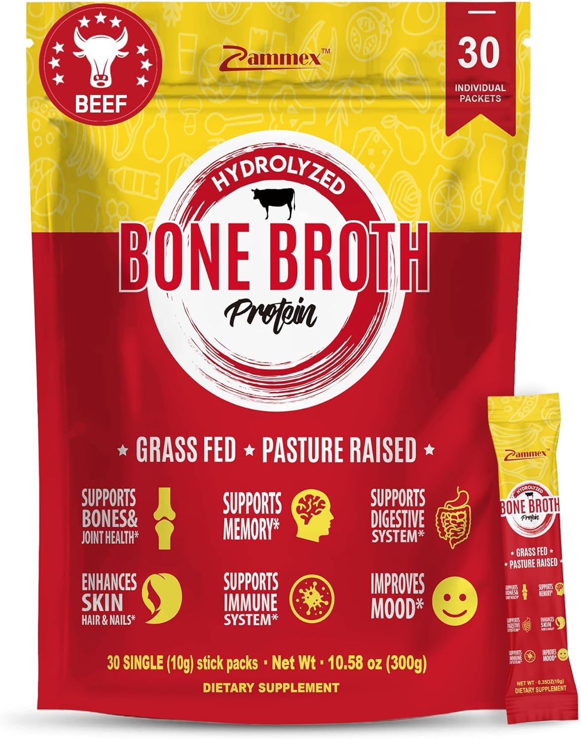 zammex-bone-broth-packets-with-300g-bone-broth-protein-powder---convenient-and-nutritious-combination-2