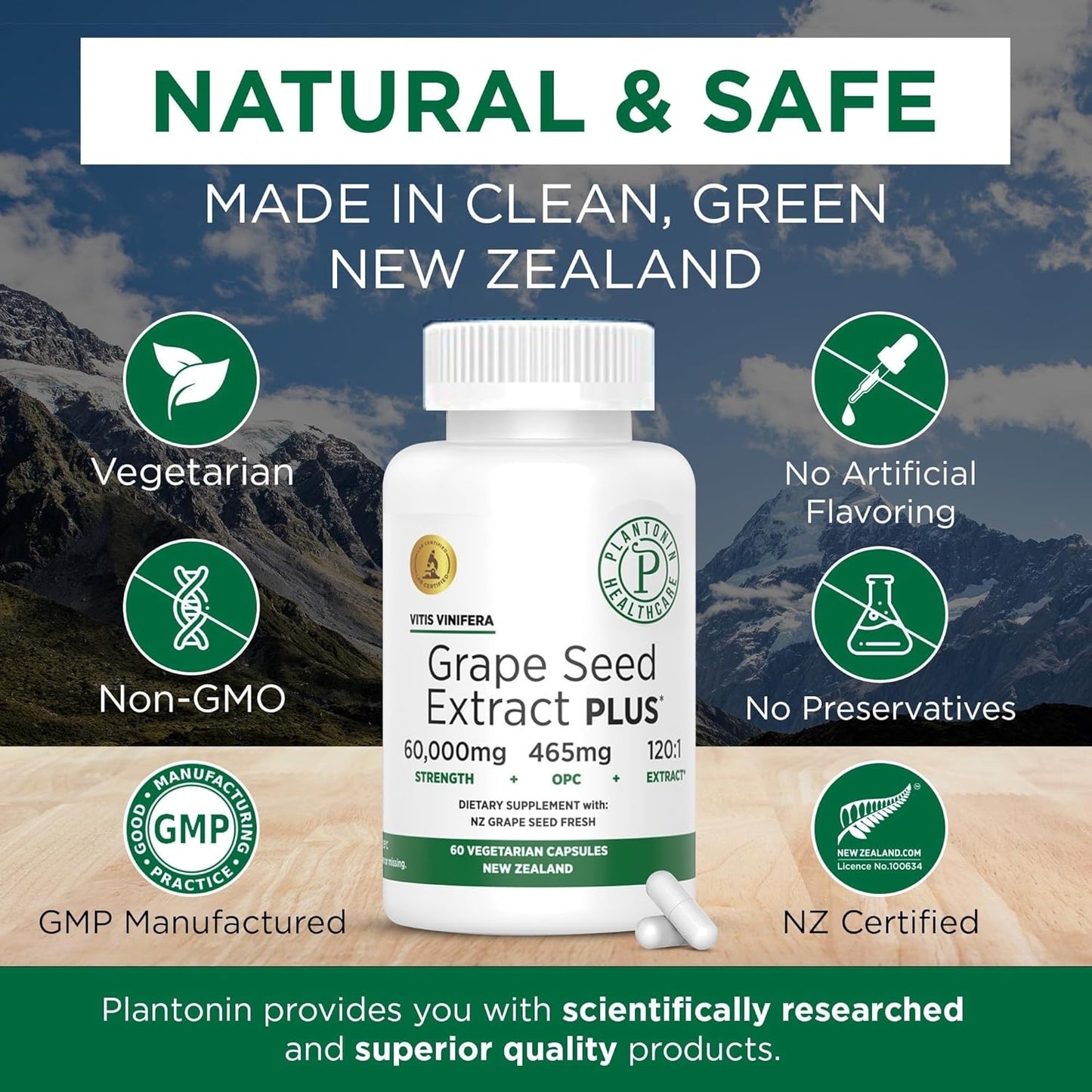 plantonin-grape-seed-extract-500-mg---high-strength-with-93-polyphenols---60-capsules---2-months-supply---gmo-gluten-free-5