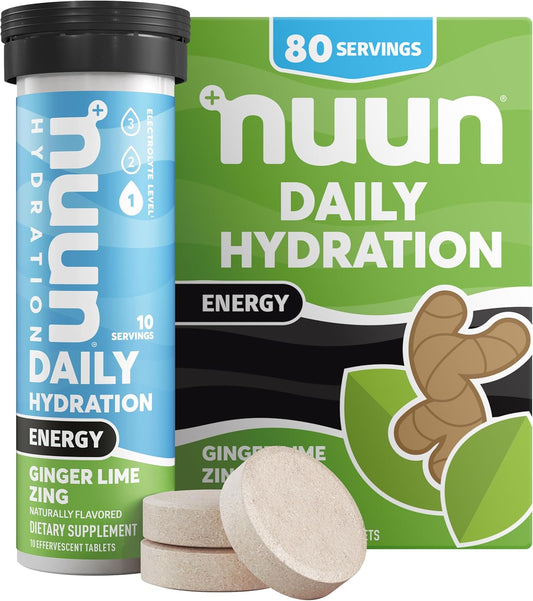 nuun-energy-electrolyte-tablets-with-caffeine-b-vitamins-ginseng---ginger-lime-zing-flavor---8-pack-80-servings---vegan-non-gmo---replenish-electrolytes-for-hydration-1