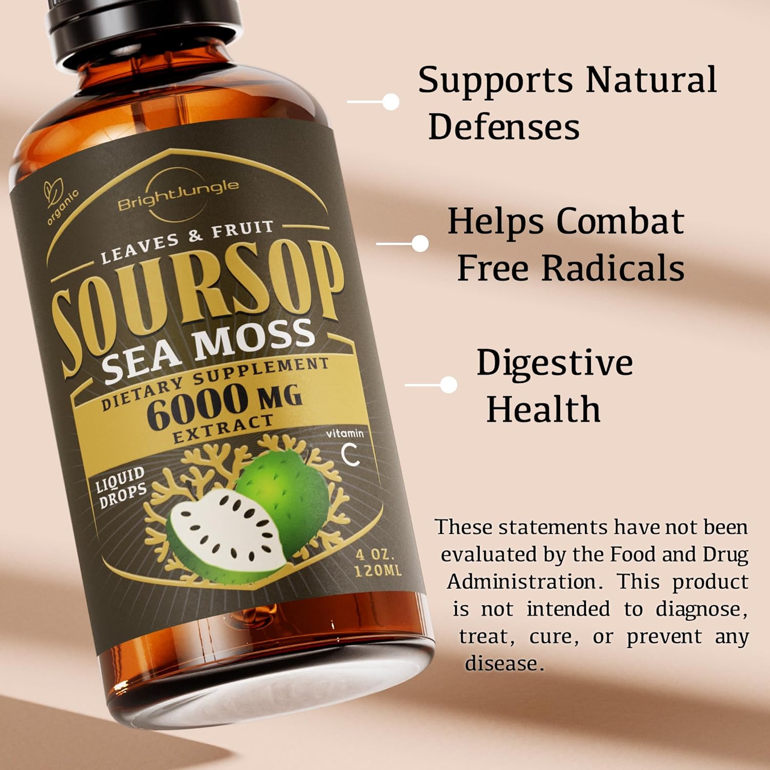 brightjungle-soursop-graviola-liquid-drops-with-sea-moss-vitamin-c---natural-support-supplement-vegan-sugar-free-120ml-3