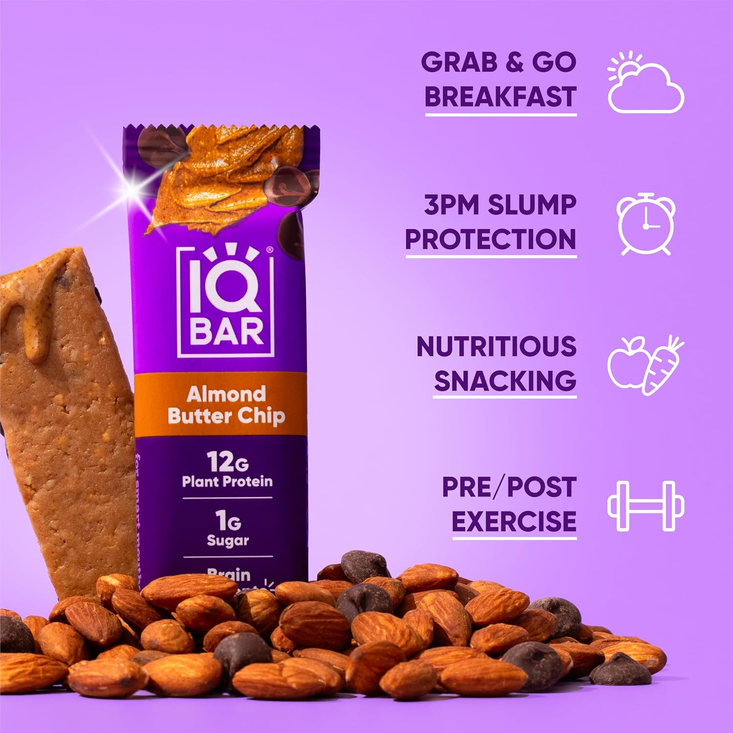 iqbar-almond-butter-chip-plant-protein-bars---12-count-low-carb-gluten-free-high-fiber-vegan-snacks---low-sugar-meal-replacement-7