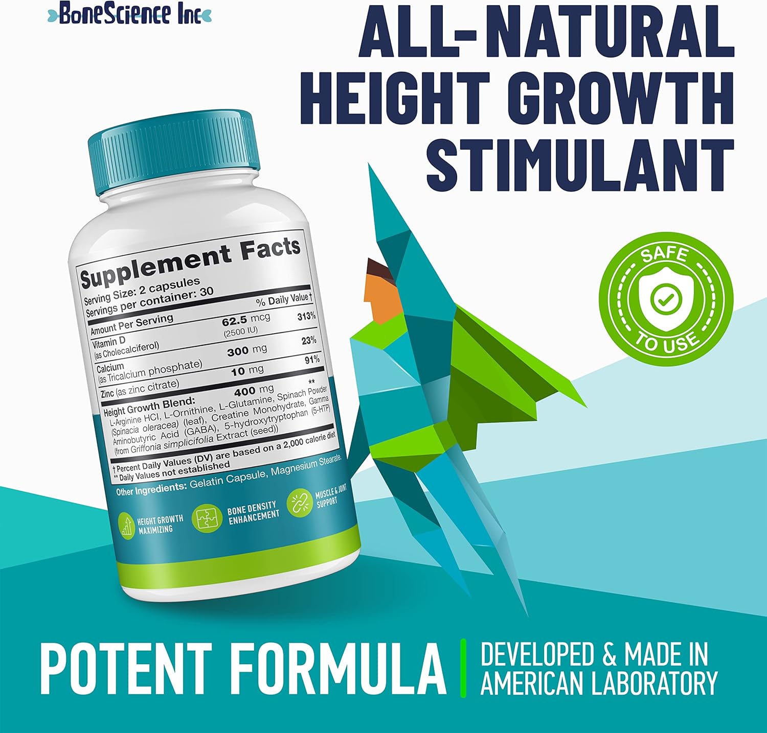 height-growth-maximizer-supplement---natural-bone-growth-pills-for-adults-teens-kids---made-in-usa---vitamins-for-height-increase-growth---grow-taller-booster-for-boys-girls-2