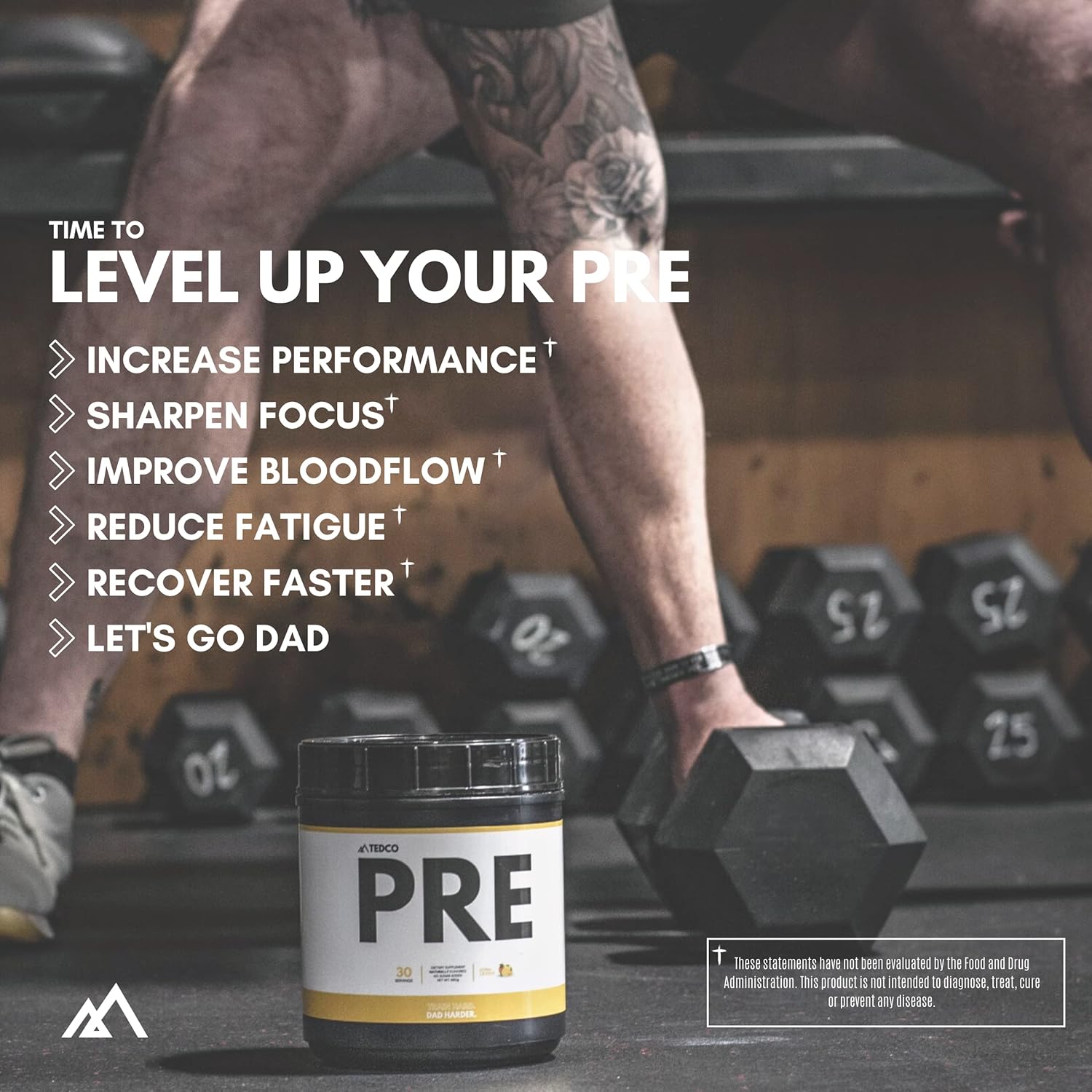 all-natural-pre-workout-powder-for-men---bcaa-creatine-beta-alanine-l-citrulline---zero-artificial-sweeteners---30-servings---blueberry-flavor-5