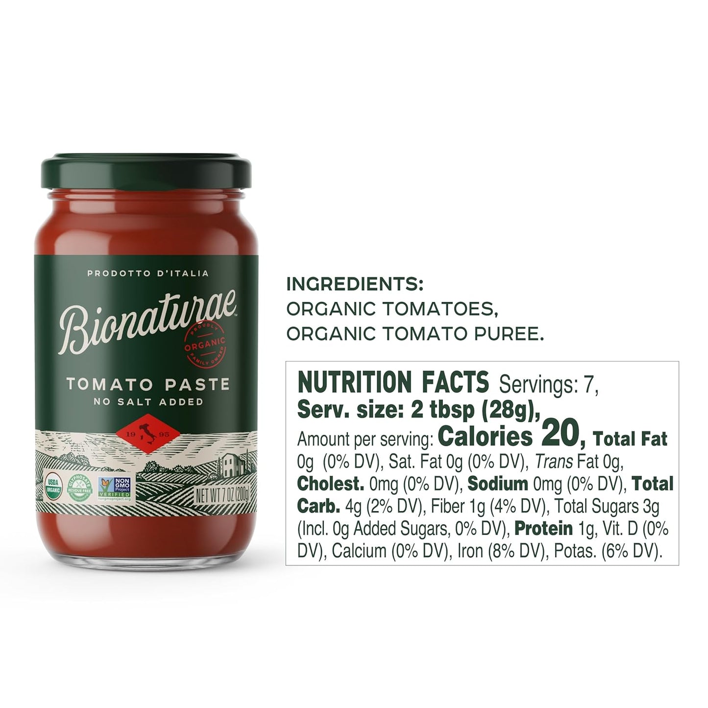 organic-tomato-paste-in-jar---no-salt-keto-friendly-non-gmo-usda-certified-no-added-sugarsalt-made-in-italy---7-oz-12-pack-5