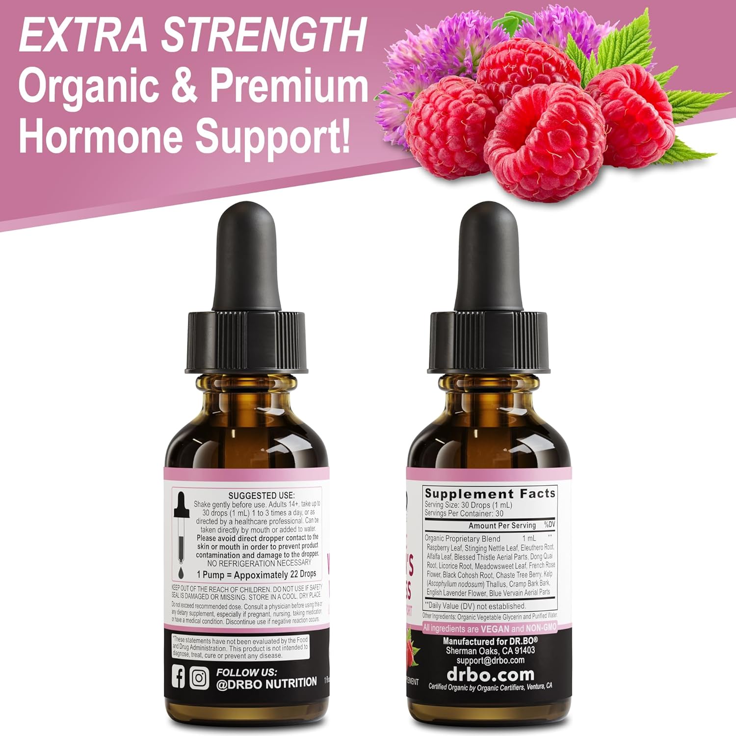 organic-hormone-balance-liquid-drops-for-women---pms-relief-menstrual-support-supplement-with-raspberry-leaf-chasteberry-black-cohosh---1-oz-9
