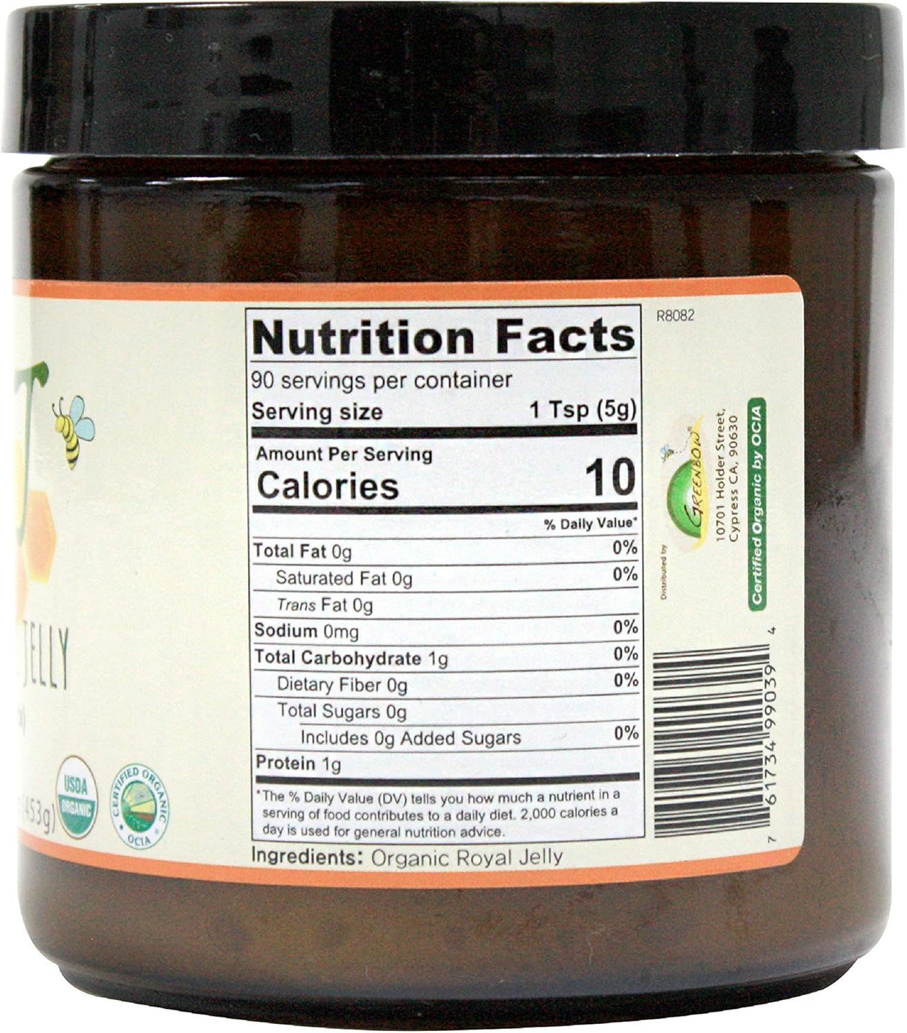 certified-organic-greenbow-fresh-royal-jelly---non-gmo-halal-gluten-free---pure-and-nutrient-rich-superfood---453g-2
