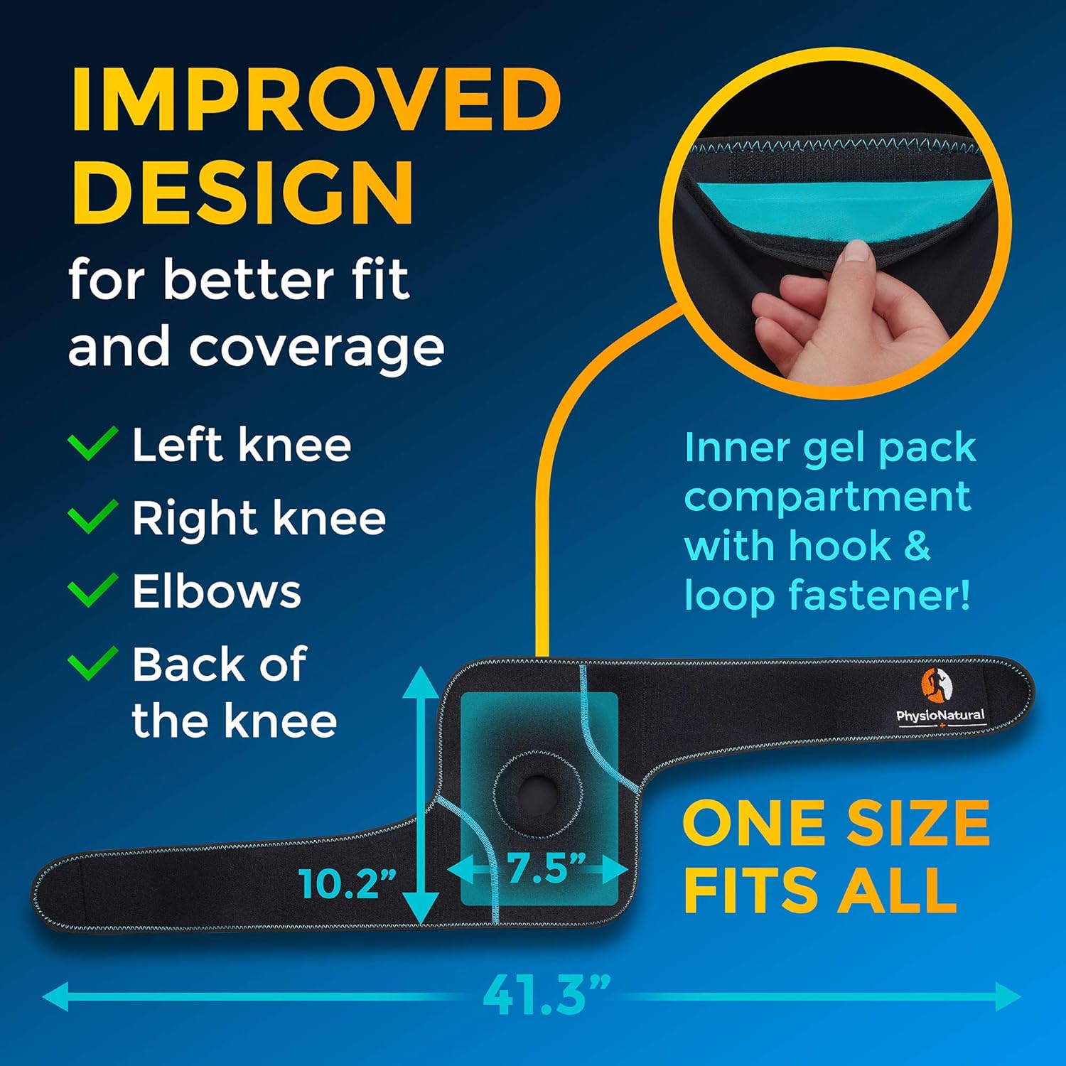 physionatural-knee-ice-pack---reusable-gel-wrap-for-leg-injuries-swelling-arthritis-meniscus-tear-acl---cold-compress-therapy-for-knee-pain-relief-surgery-recovery-4