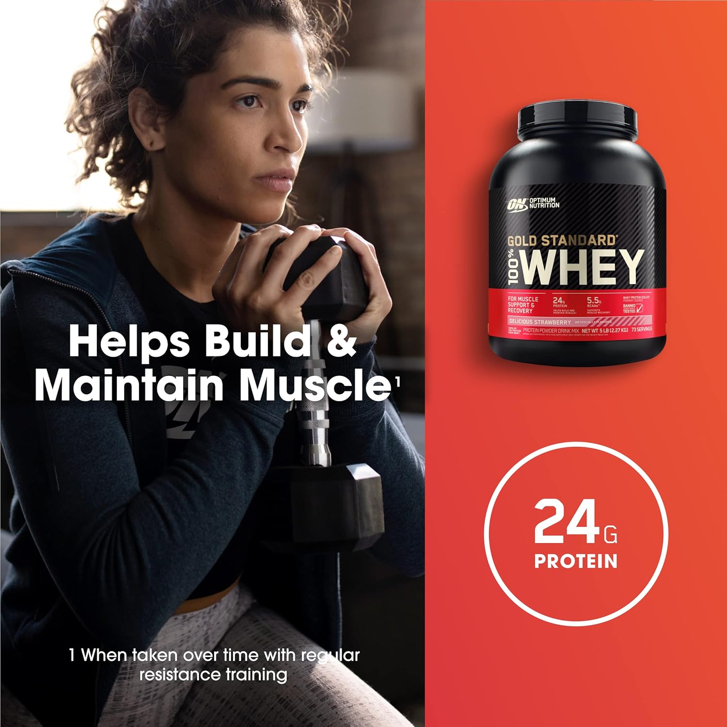 5lb-optimum-nutrition-gold-standard-whey-protein-powder---delicious-strawberry-flavor---high-quality-protein-supplement-6