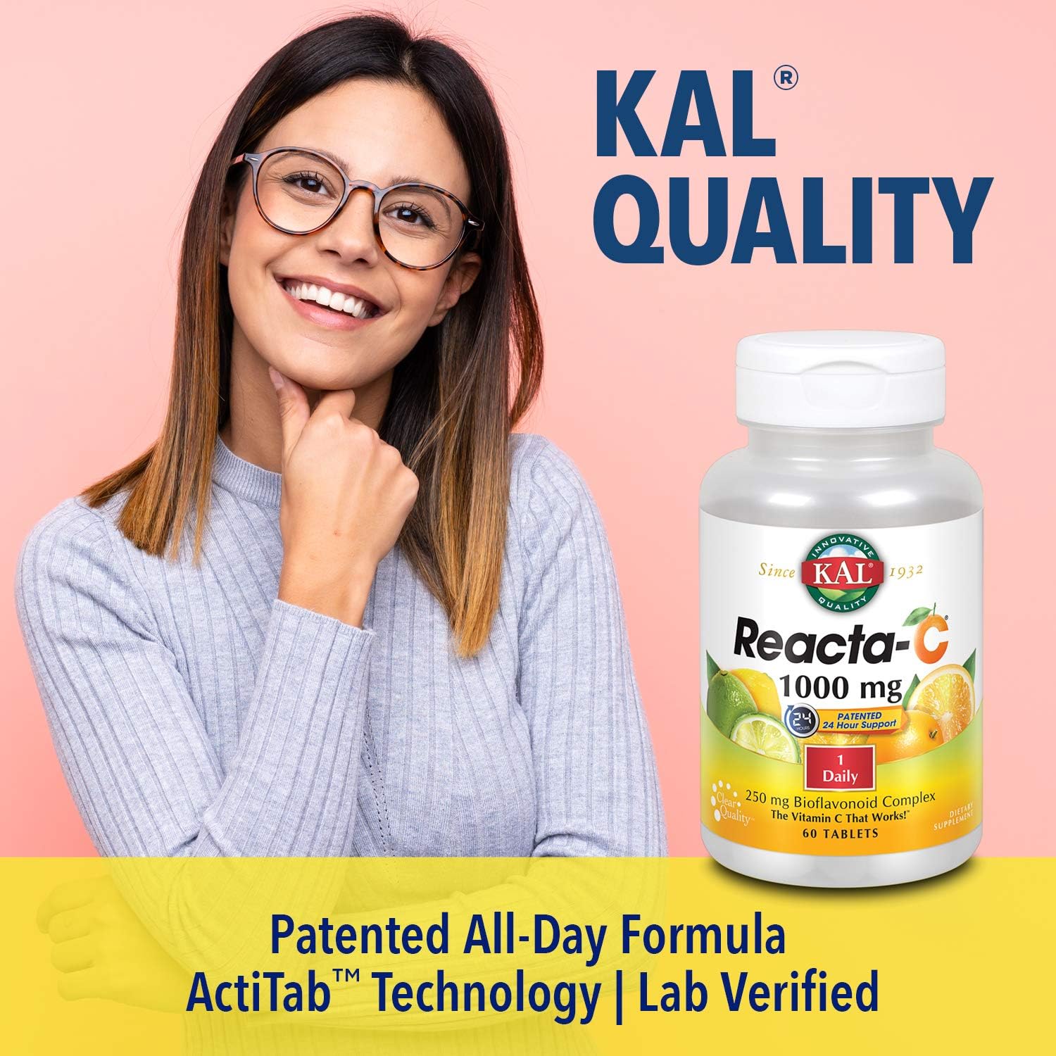 60-count-kal-reacta-c-tablets-with-bioflavonoids---immune-support-and-antioxidant-supplement-4