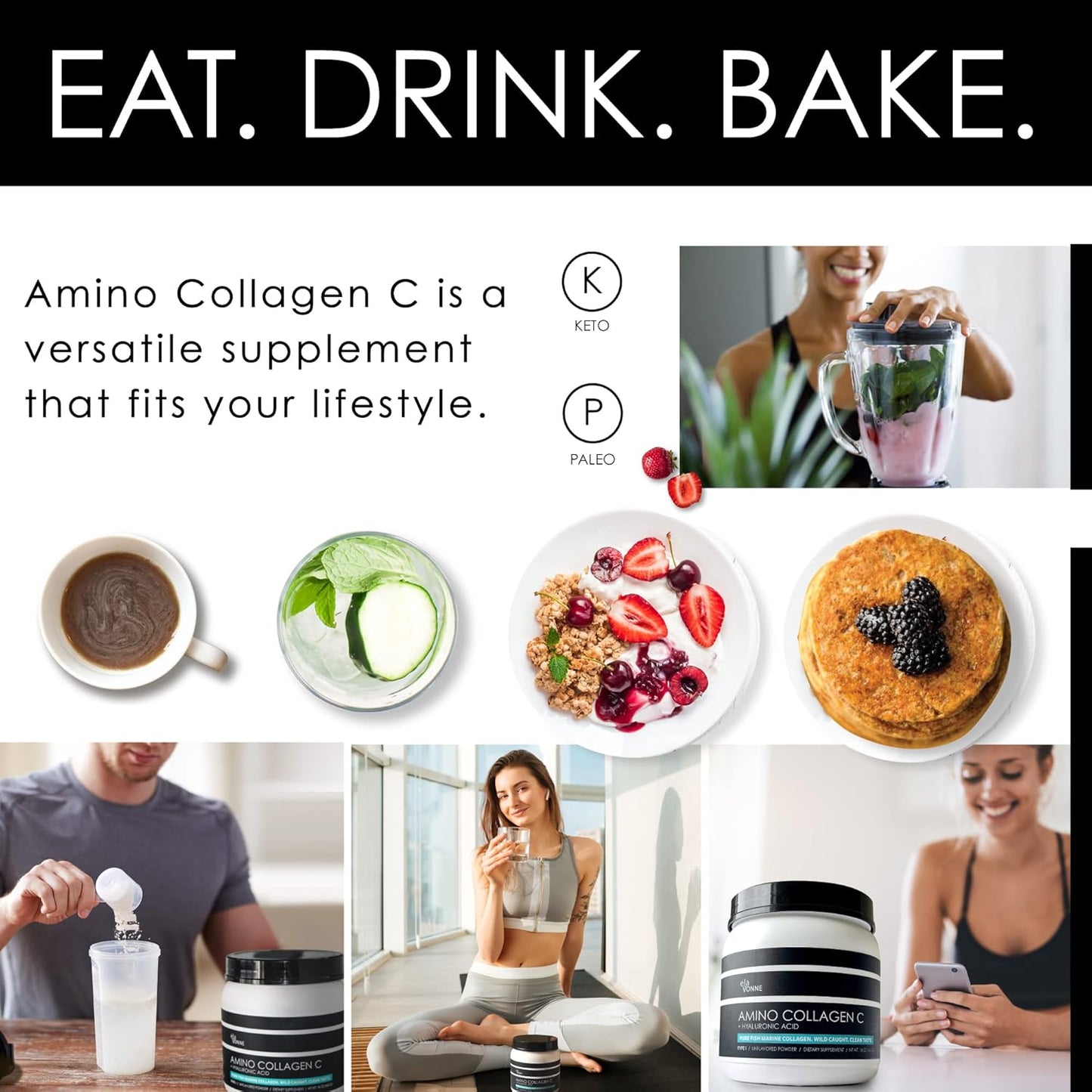 elavonne-3-pack-amino-collagen-c-powder---180-scoops-marine-collagen-peptides-with-hyaluronic-acid---non-gmo-usa---hair-skin-nails-joints-gut-health---no-sugar-or-odor-5