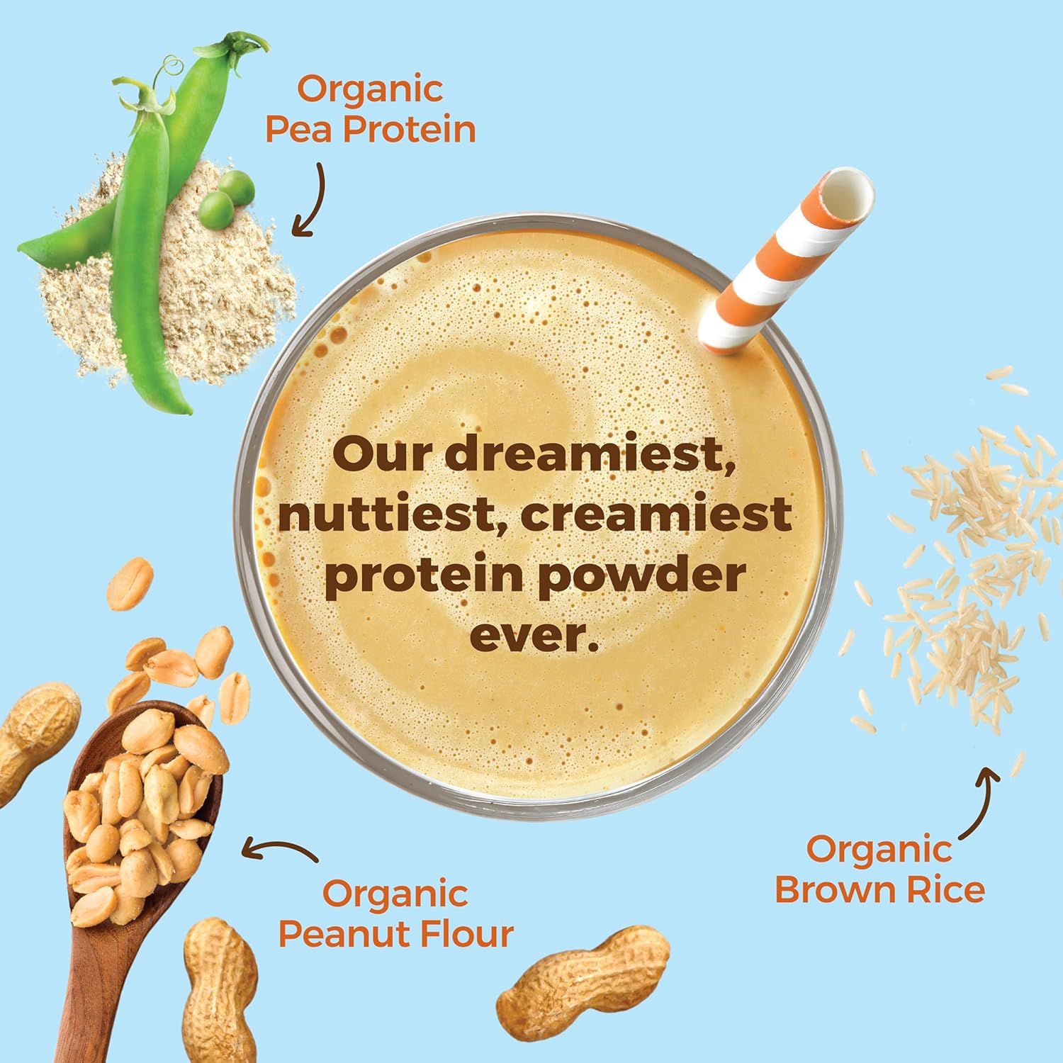 orgain-x-justins-organic-vegan-peanut-butter-protein-powder---20g-plant-protein-gluten-free-dairy-free-no-artificial-flavors---117-lb-4