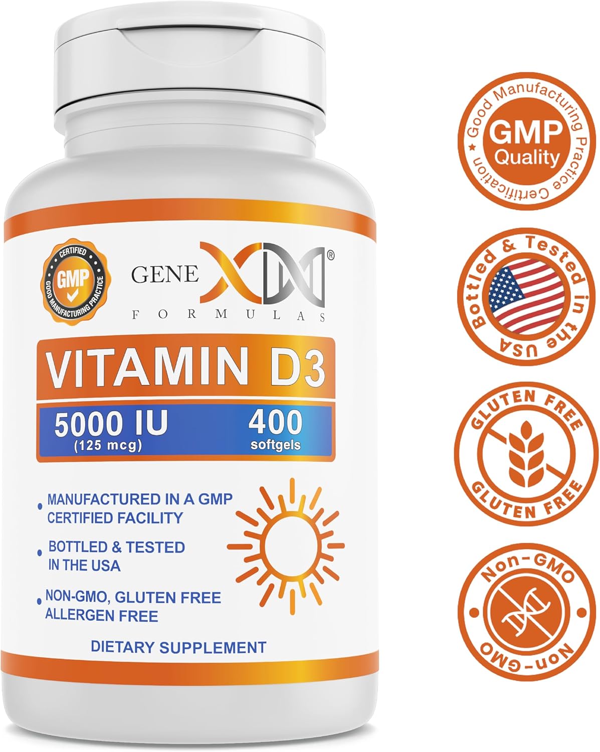 genex-formulas-vitamin-d3-5000iu-softgels---bone-health-nerve-function-support---non-gmo-gluten-free-allergen-free---400-count-5
