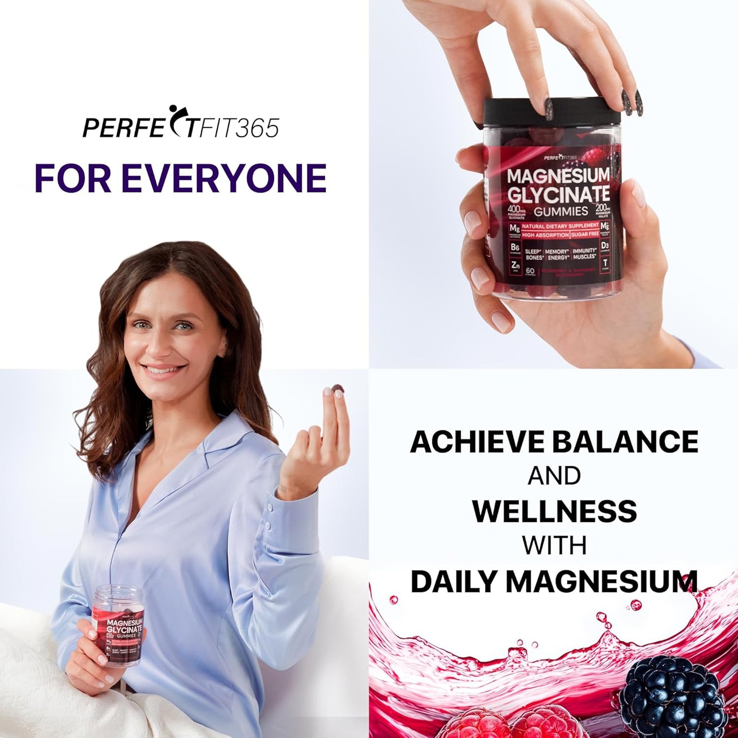 sugar-free-chewable-magnesium-glycinate-gummies---400mg-for-adults-with-malate-vitamin-b6-zinc-d3---vegan-wellness-chews---perfectfit365-5