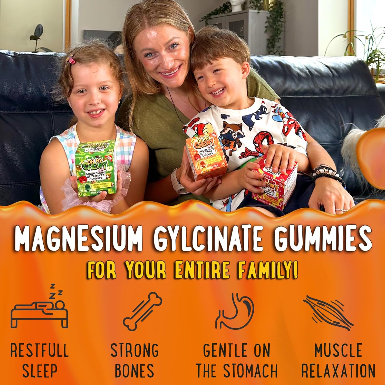 high-absorption-magnesium-glycinate-gummies-400mg-with-b6-d3---sleep-calm-muscle-relaxation-supplement-for-kids-teens-adults---gelatin-free-vegan---120-count-3