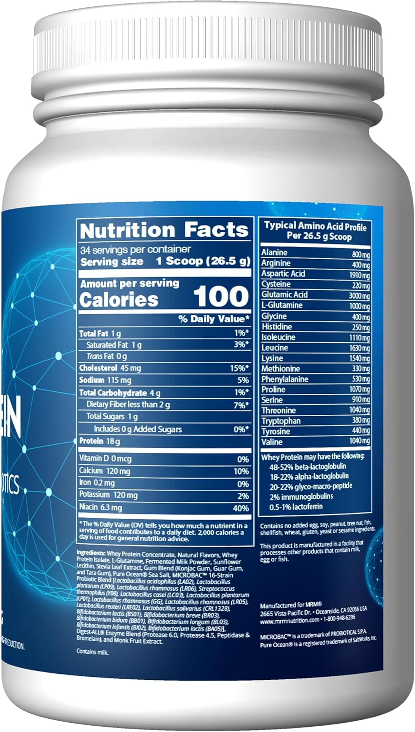 vanilla-flavored-whey-protein-with-probiotics-digestive-enzymes-and-bcaas---18g-protein-per-serving---hormone-and-antibiotic-free---33-servings-2