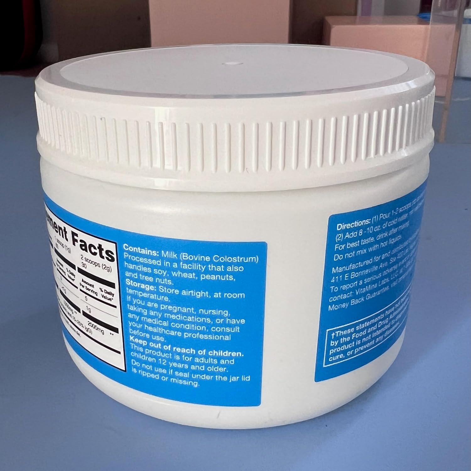 premium-bovine-colostrum-powder-supplement-for-gut-health-immune-support---2000mg-gluten-sugar-free---unflavored---30-servings-9