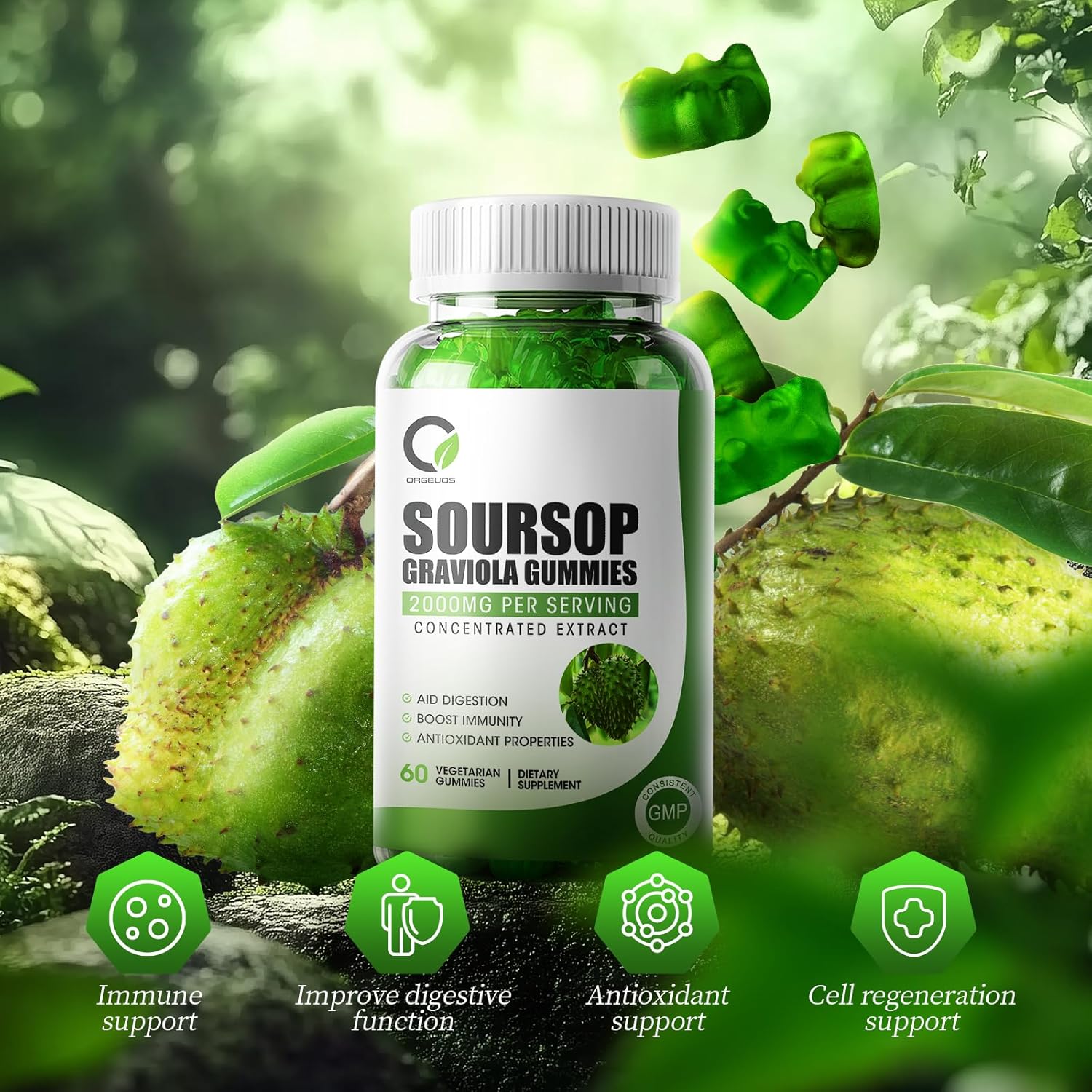 organic-soursop-graviola-gummies-with-vitamin-c-zinc---immune-support-antioxidant-boost---2000mg-soursop-extract---gluten-free-vegan-formula---digestive-aid---60-gummies-7
