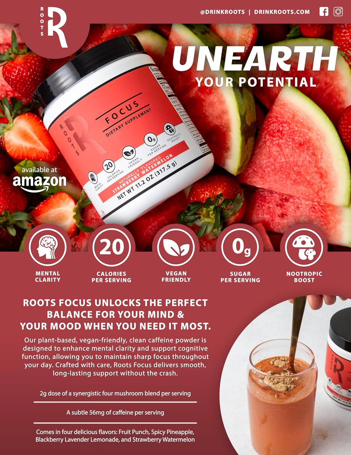 silver-star-nutrition-nootropic-brain-supplement-with-lions-mane-cordyceps-reishi-mushrooms-and-extended-release-caffeine---strawberry-watermelon-spicy-pineapple-flavor---100-servings-7