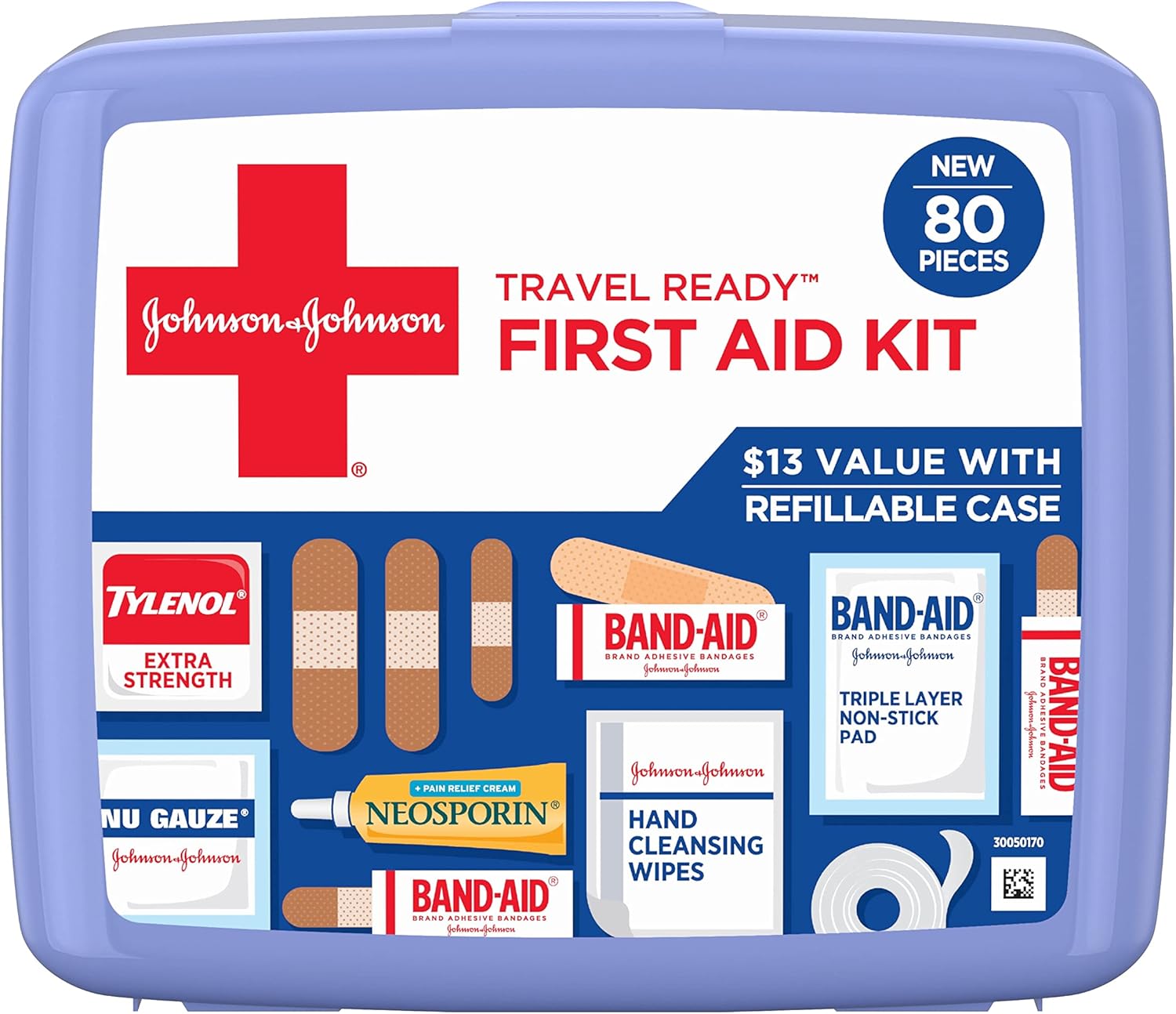 johnson-johnson-80-pc-travel-ready-first-aid-kit-for-minor-wound-care-assorted-bandages-gauze-pads-ideal-for-travel-on-the-go-1