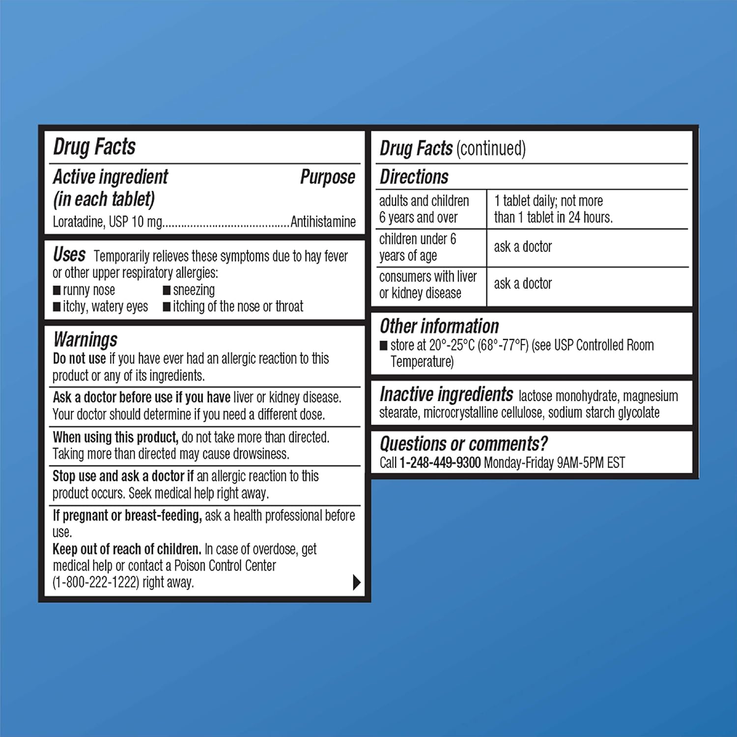 non-drowsy-24-hour-allergy-relief-medicine-10mg-loratadine-antihistamine-for-indoor-outdoor-allergies-relieves-sneezing-runny-nose-itchy-eyes---100-count-3