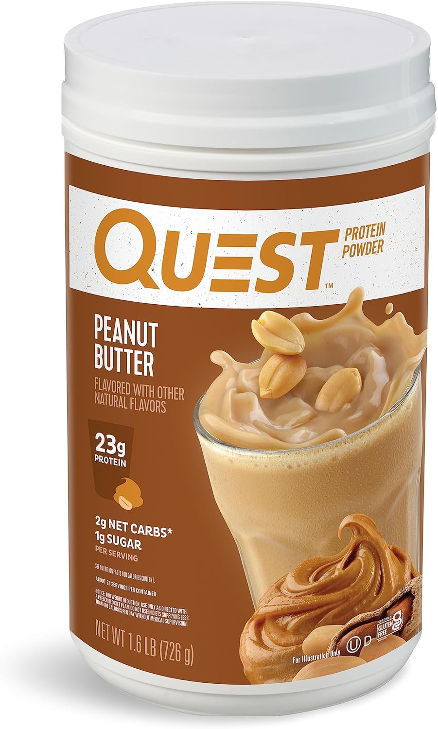 quest-nutrition-peanut-butter-protein-powder---23g-protein-1g-sugar-low-carb-gluten-free---16lb-23-servings-1