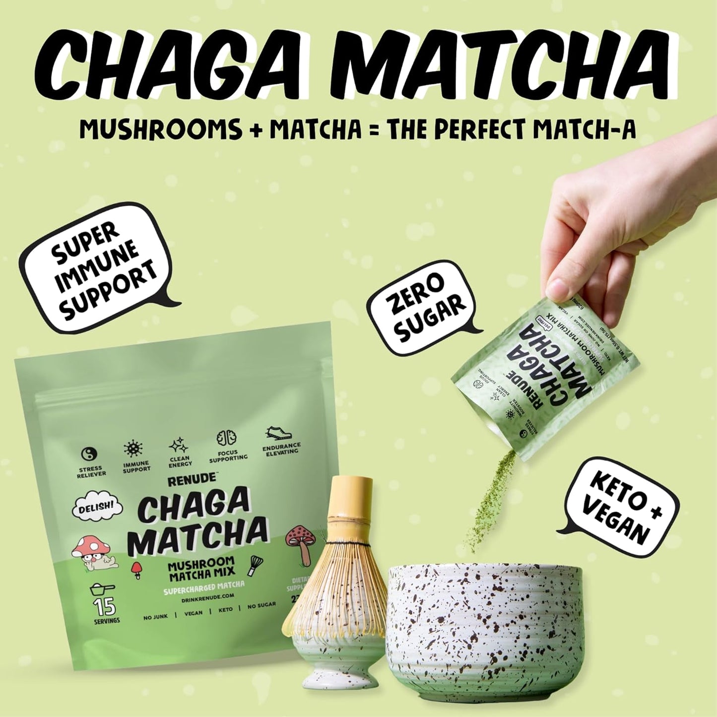renude-chaga-matcha-superfood-drink-mix-with-adaptogens---ceremonial-grade-mushroom-matcha-for-natural-energy-and-immune-support---keto-vegan-sugar-free---30-servings-2