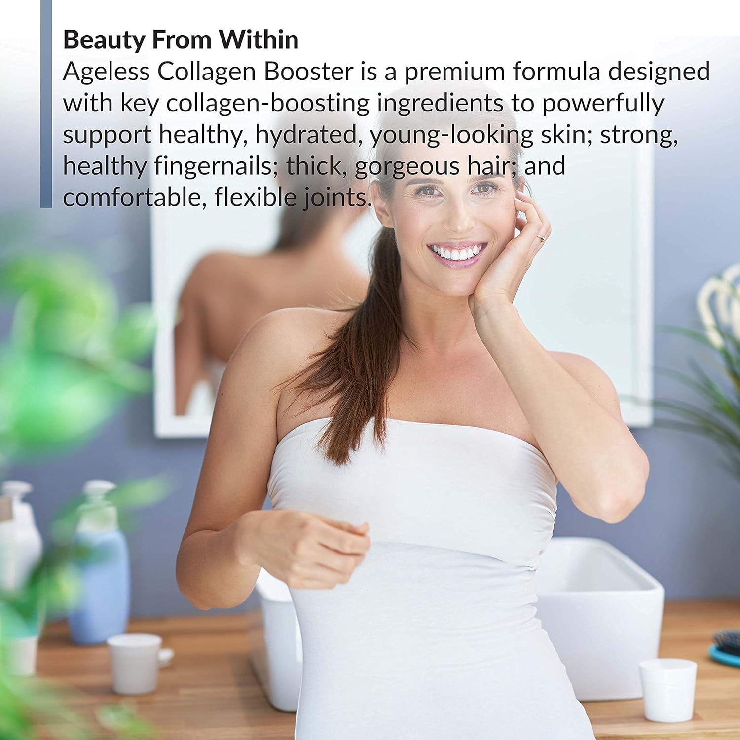 Bundle: BioTrust Ageless Multi Collagen Protein Powder & Collagen Booster Capsules - 5-in-1 Anti-Aging Formula - Espot.com.au