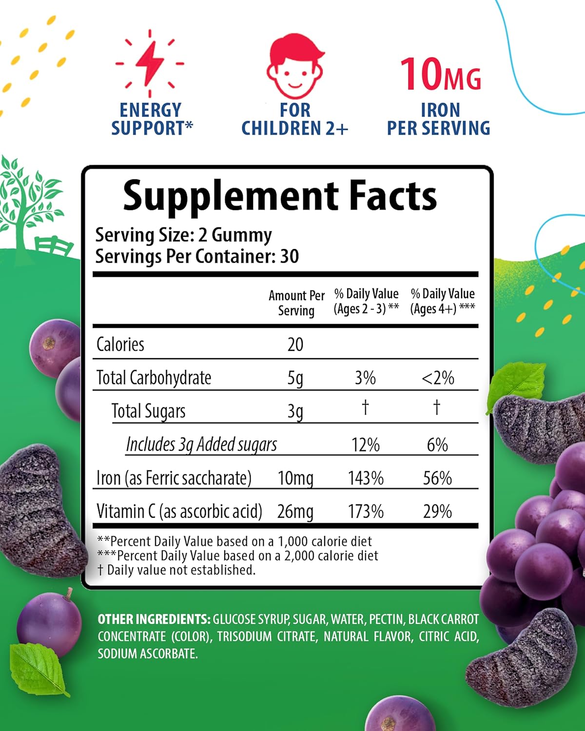 iron-gummies-for-kids-teens---10mg-iron-vitamins-with-vitamin-c---chewable-supplement-for-immune-support-red-blood-cell-production-in-children-teen-girls-2