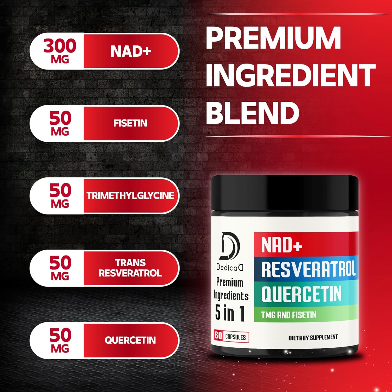 500mg-dedicad-nad-supplement-with-fisetin-tmg-resveratrol-quercetin---energy-dna-repair-aging-defense-brain-function---60-capsules-3