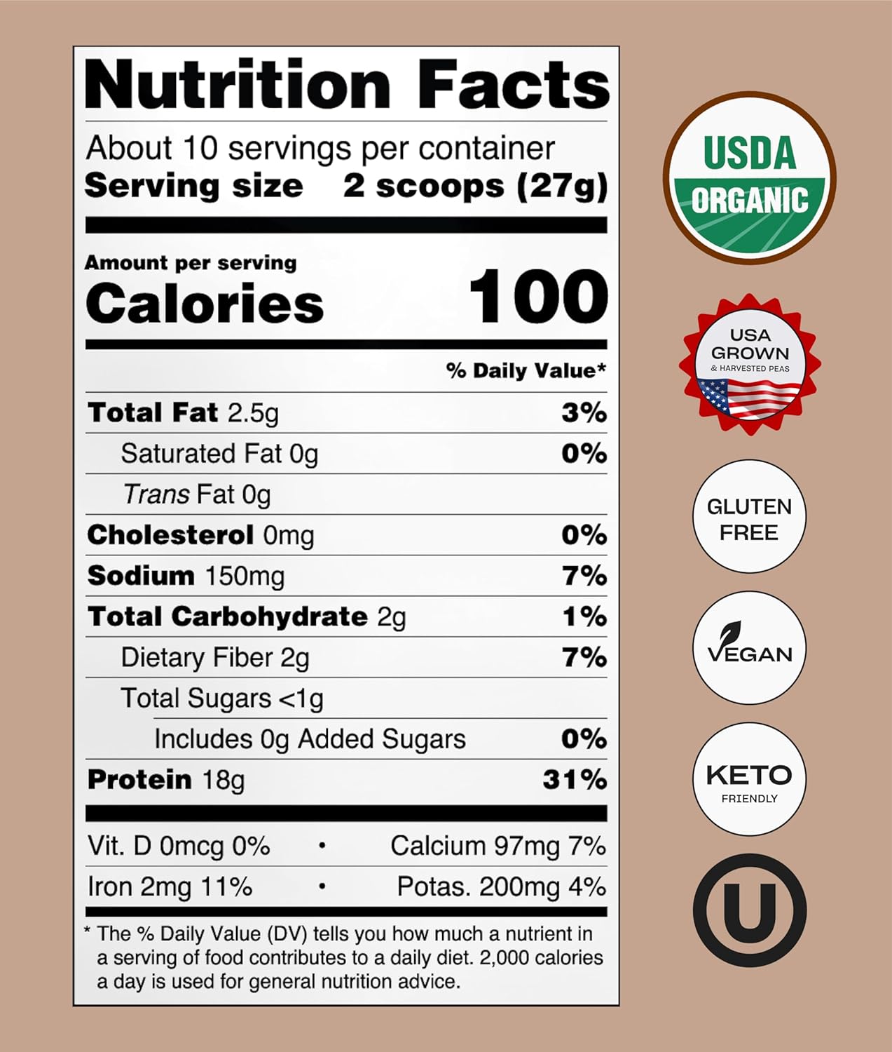 nufyx-dreamy-chocolate-heavenly-protein-powder---100-organic-american-peas-vegan-gluten-free-low-carb---20-scoops-2