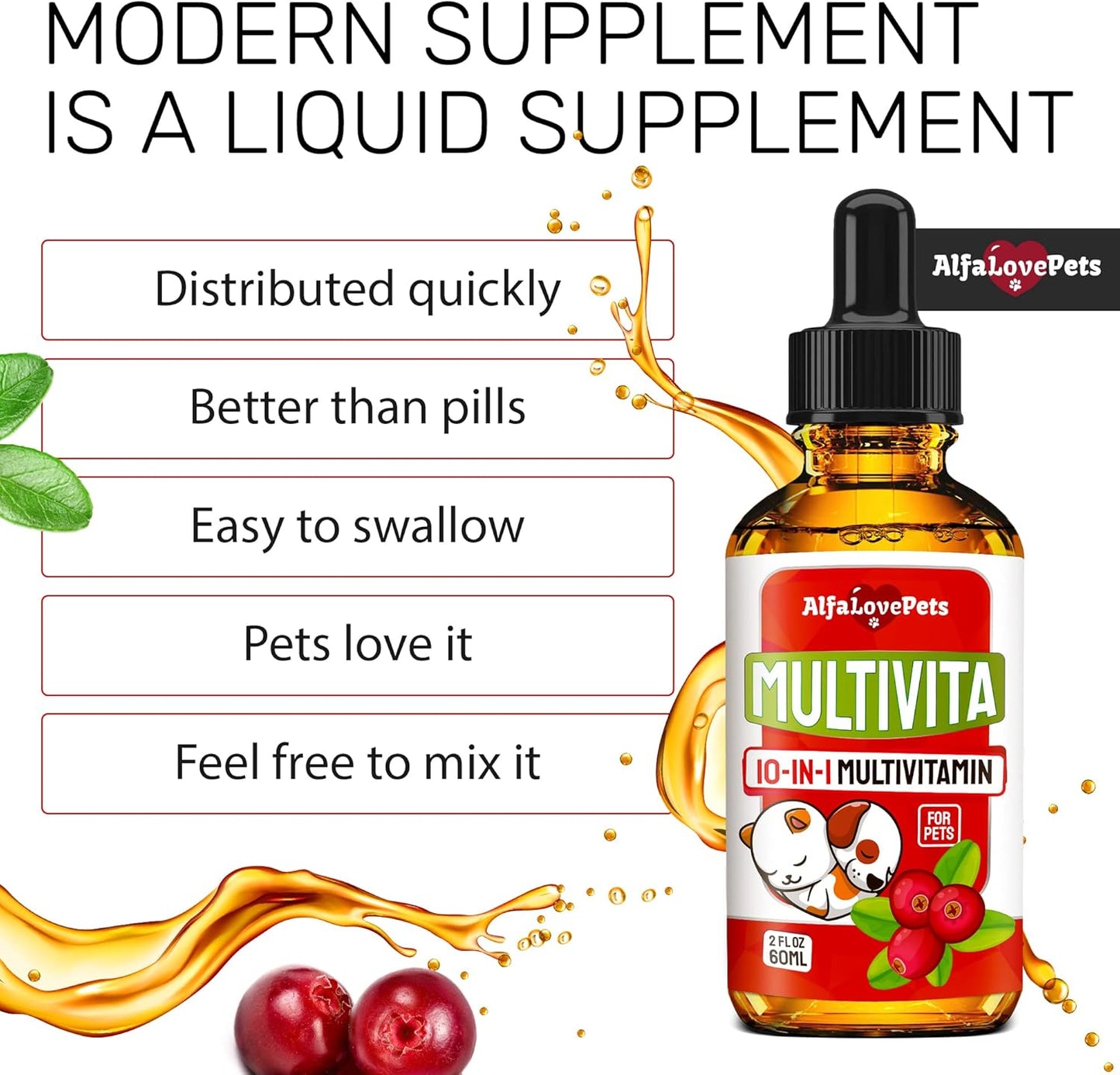 alfa-love-pets-liquid-multivitamin-for-dogs-and-cats---10-in-1-b-complex-c-d3---supports-digestion-urination-hip-joint-skin-coat---cranberry-flavor---2-oz-6