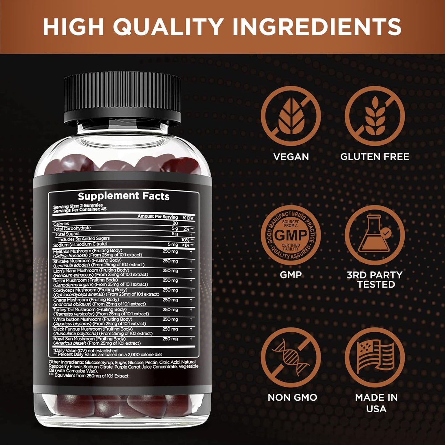 nutra-mushroom-gummies-10-blend---mushroom-complex-2500mg---brain-booster-immune-support-energy---90ct-supplement-for-men-women-6