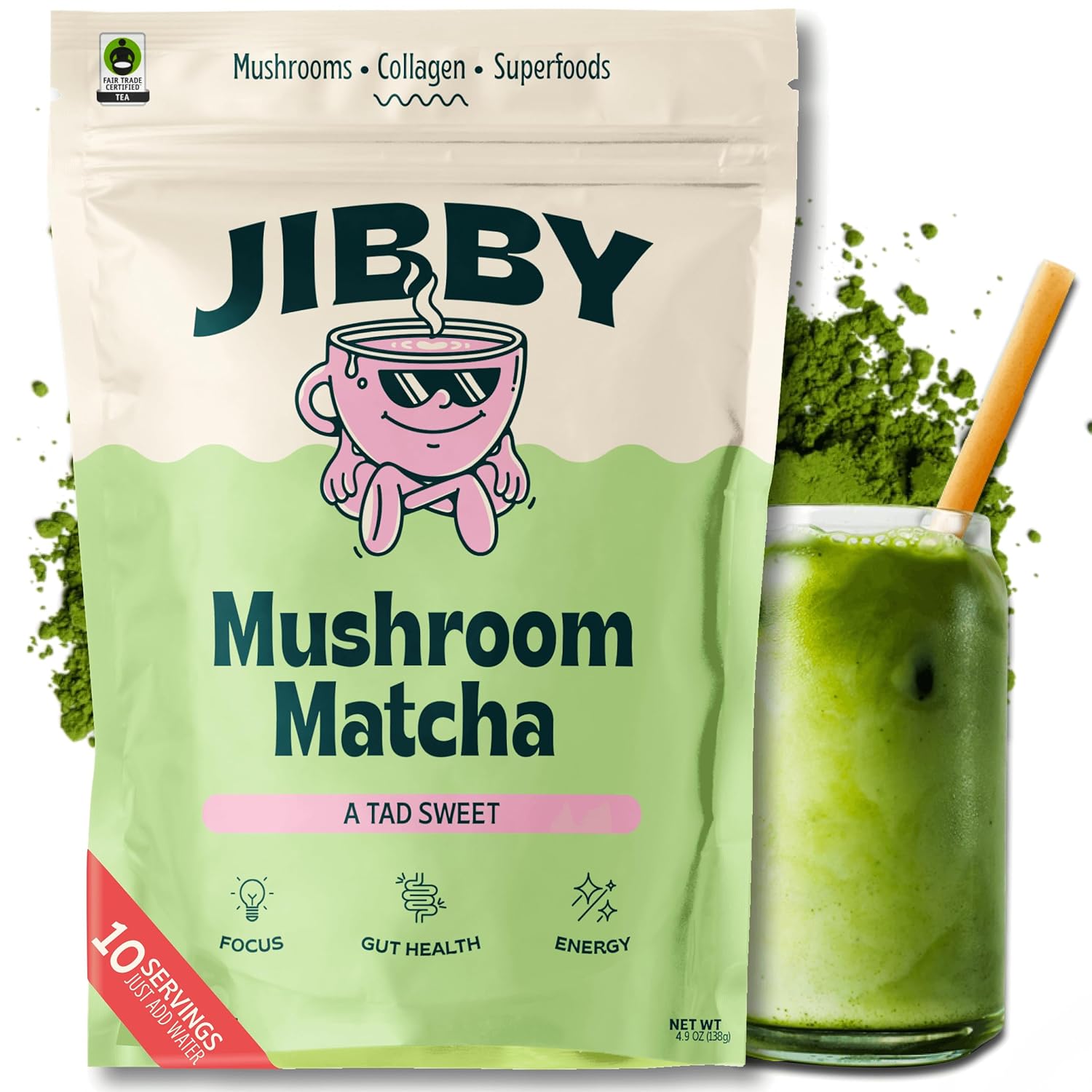 organic-mushroom-matcha-latte-powder-with-collagen-and-mct-oil---ceremonial-grade-green-tea-matcha-superfood-blend-10-servings-1