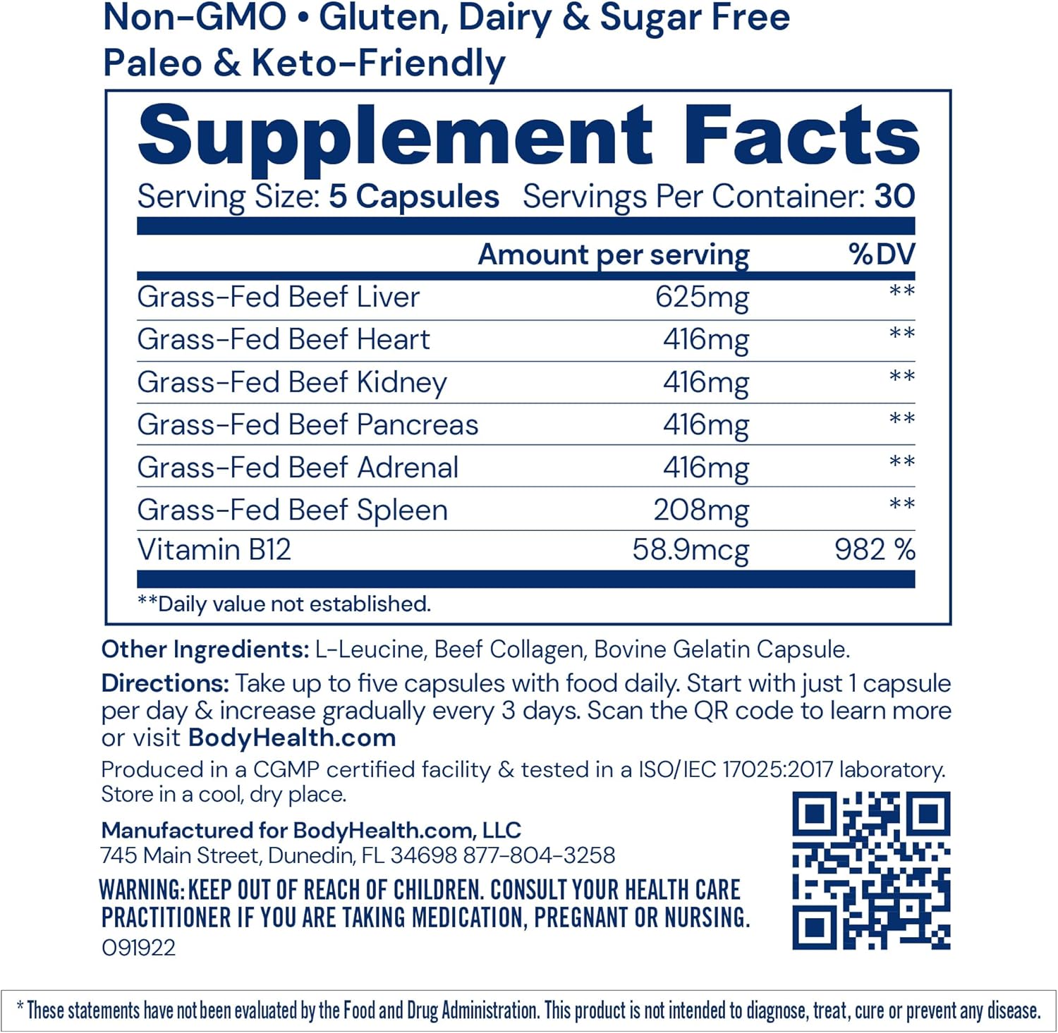 grass-fed-glandular-organ-complex-supplement---beef-liver-heart-kidney-pancreas-spleen-adrenal---non-gmo-150-capsules-2