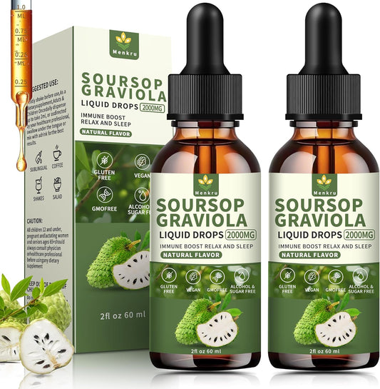 menkru-soursop-graviola-liquid-drops-2-pack---2000mg-immune-boost-cell-regeneration---natural-antioxidant-soursop-extract---98-pure---sugargluten-free---4-fl-oz-1
