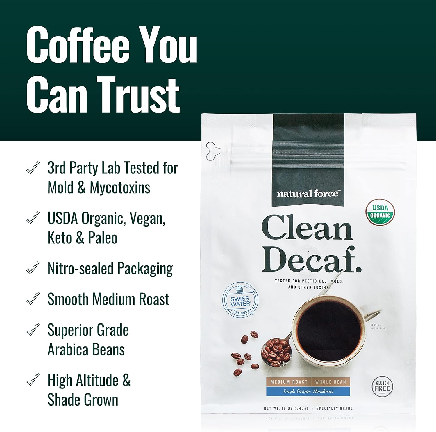 organic-decaf-coffee-creamy-caramel-mct-oil-bundle---non-gmo-keto-paleo-vegan---12-oz-bag-16-oz-glass-bottle---mold-mycotoxin-free---emulsified-mct-creamer-by-natural-force-2