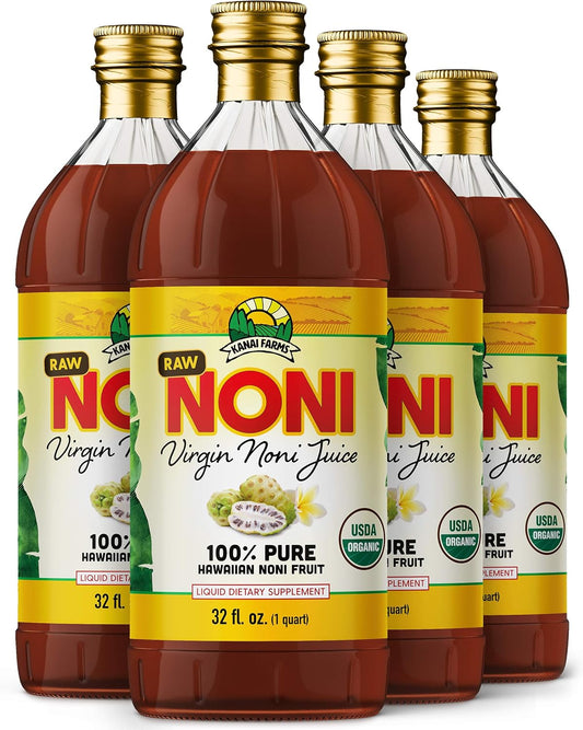 organic-hawaiian-noni-juice---4-pack-of-32oz-glass-bottles---raw-unpasteurized---kanai-farms-virgin-noni-juice-1