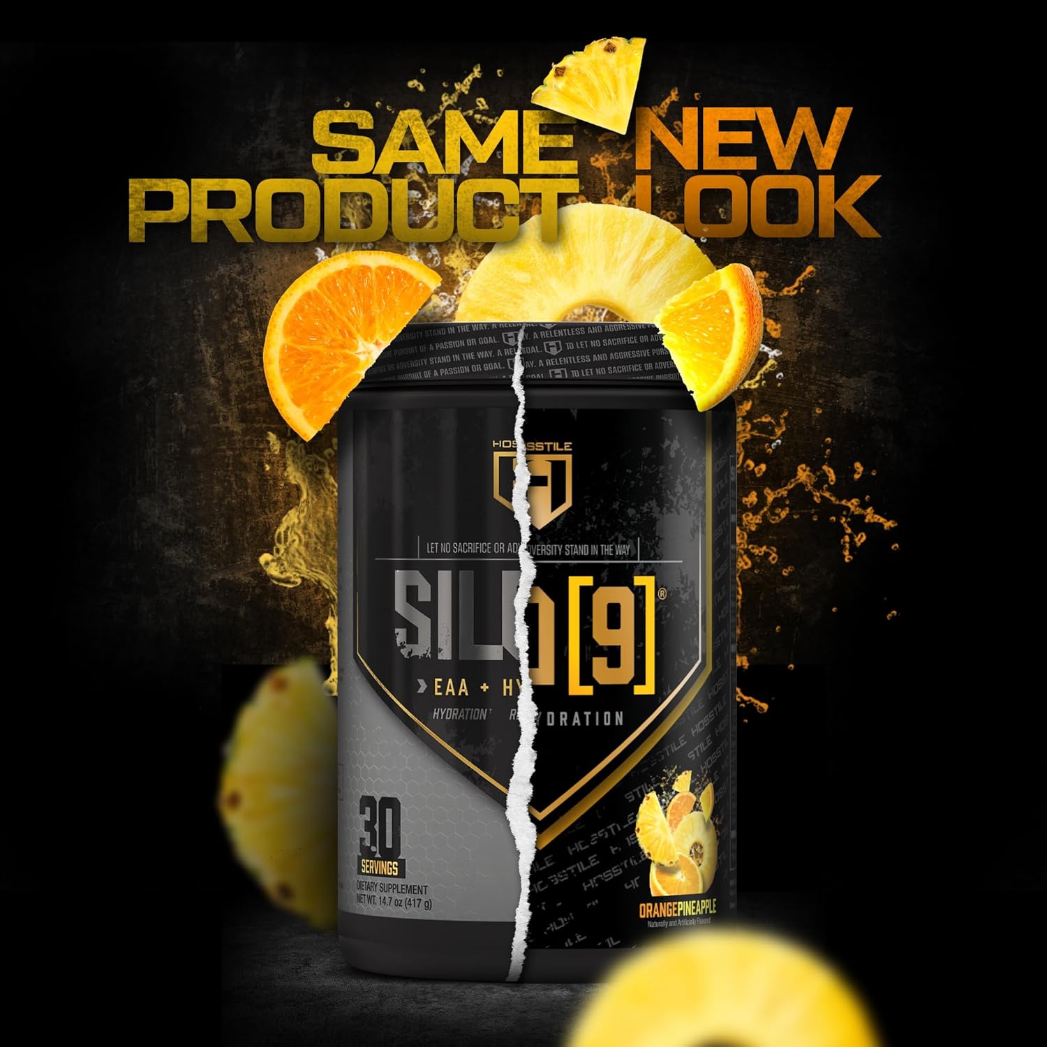 Orange Pineapple Electrolyte Hydration Drink with Essential Amino Acids and BCAAs for Muscle Recovery and Lean Muscle Growth - 30 Servings - Espot.com.au