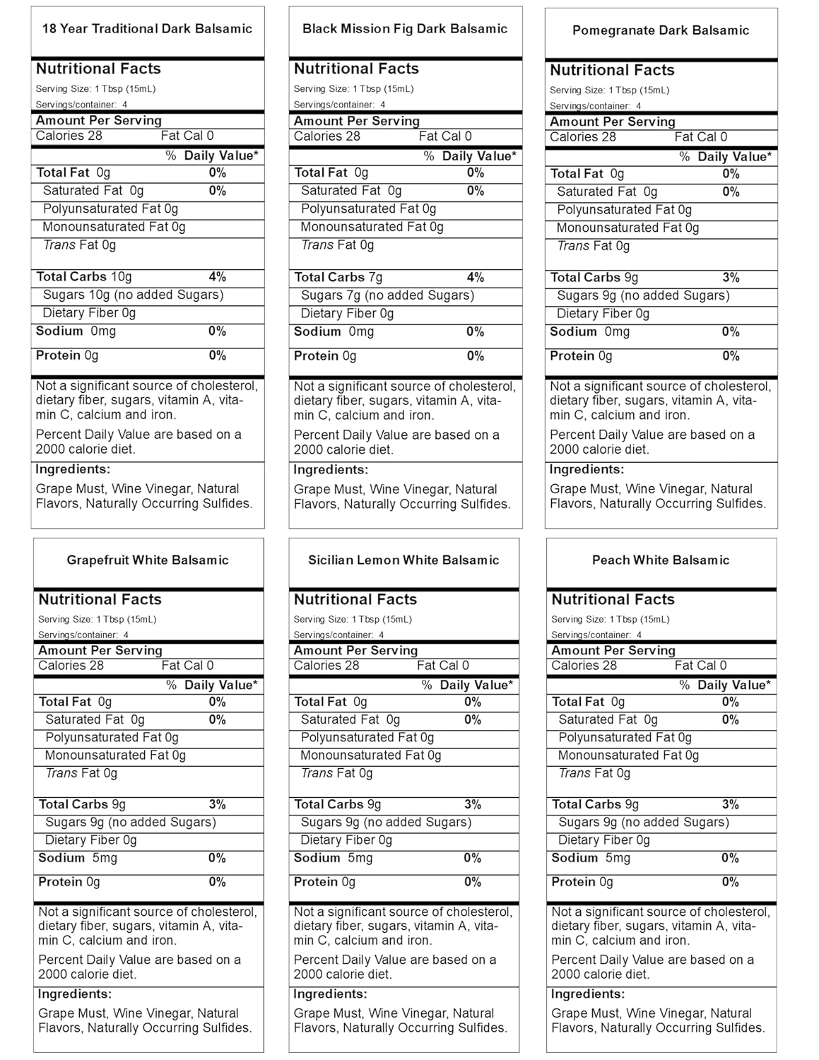 premium-viva-oliva-balsamic-vinegar-variety-gift-set---6-pack-of-60ml-bottles---barrel-aged-in-modena-italy---includes-18-year-traditional-grapefruit-black-mission-fig-and-more-6