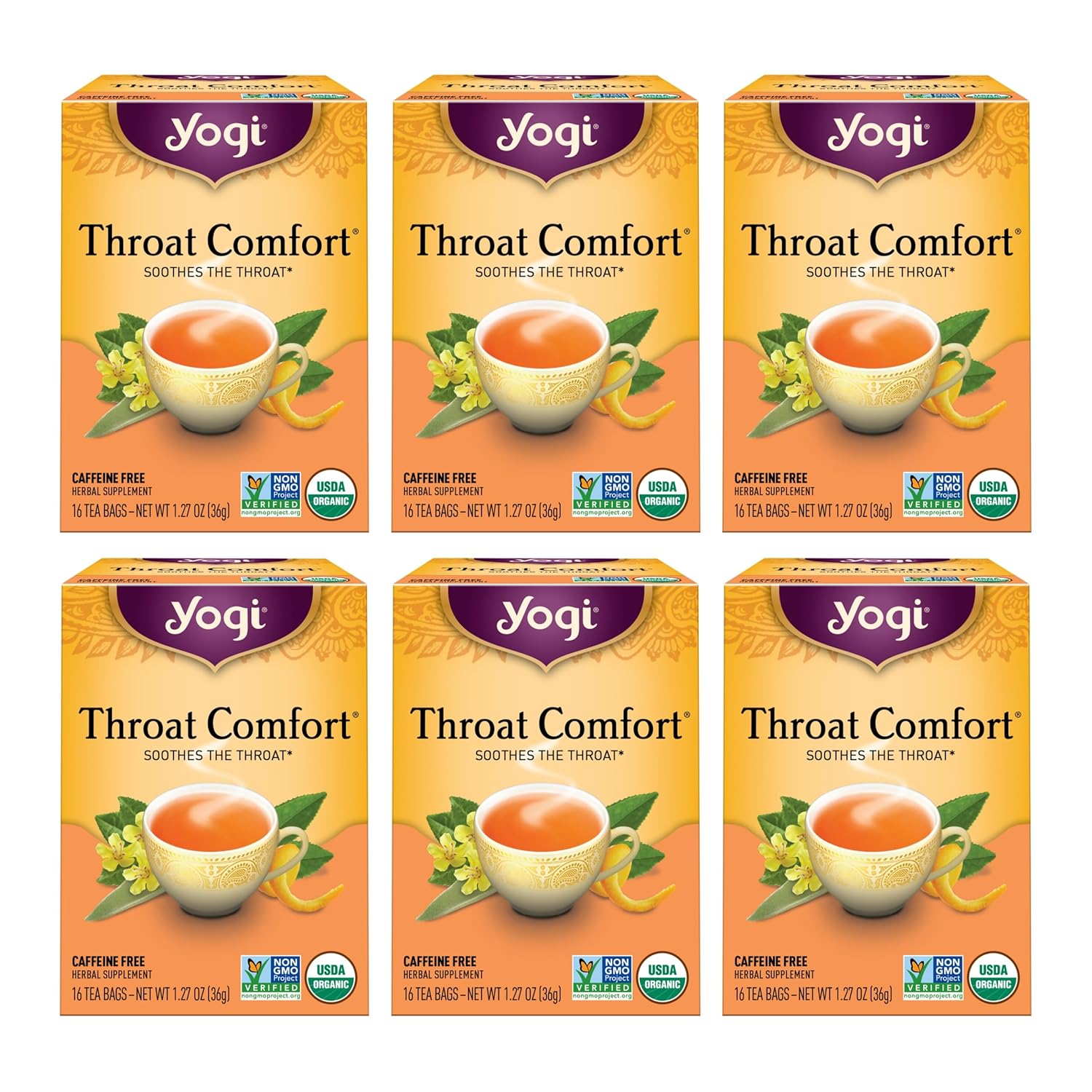 organic-yogi-tea-throat-comfort-herbal-tea-bags---6-pack---soothing-blend-with-wild-cherry-bark-licorice-root-mullein-and-ginger---caffeine-free-1