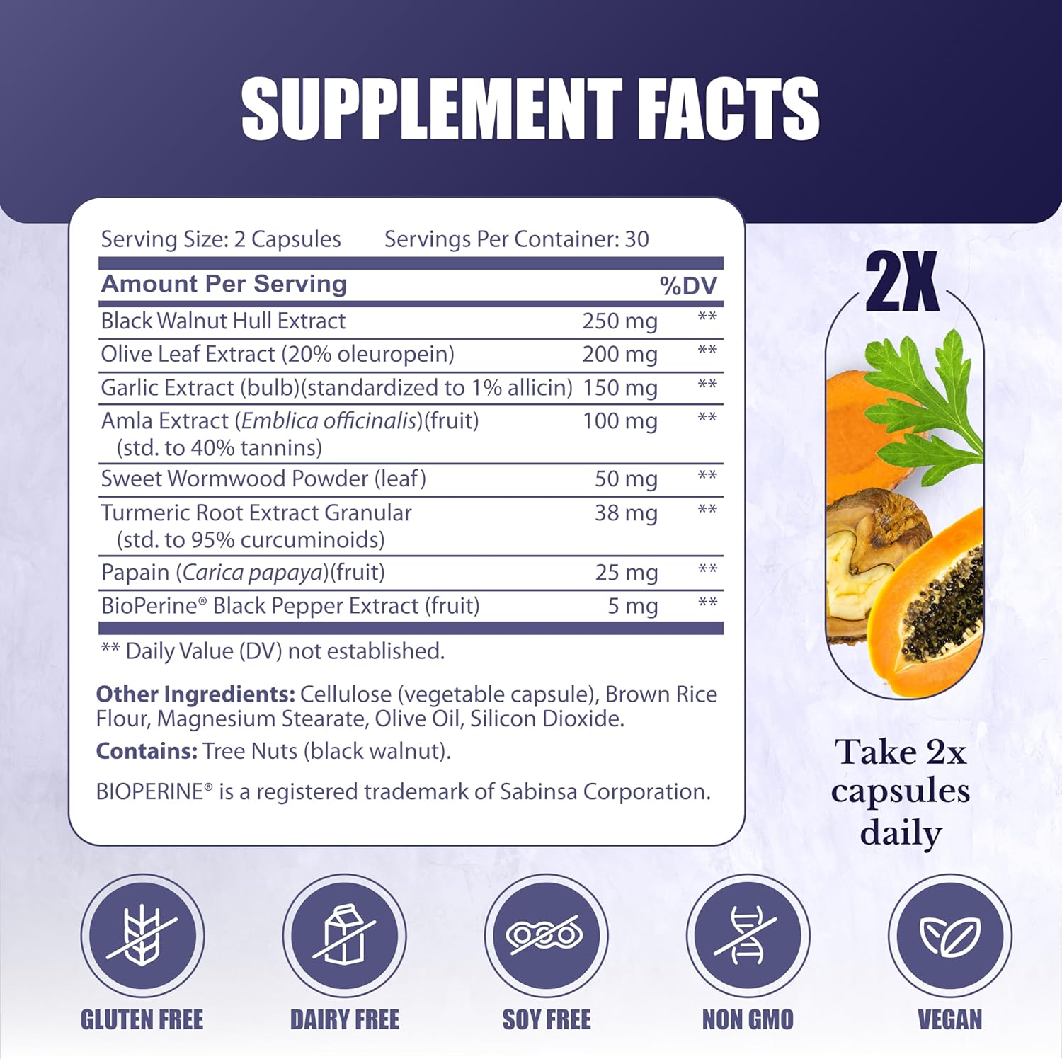 herbal-intestinal-cleanse-capsules-with-wormwood-papaya-and-black-walnut-for-men-women---gut-cleanse-supplement-for-healthy-digestion---60-capsules-2