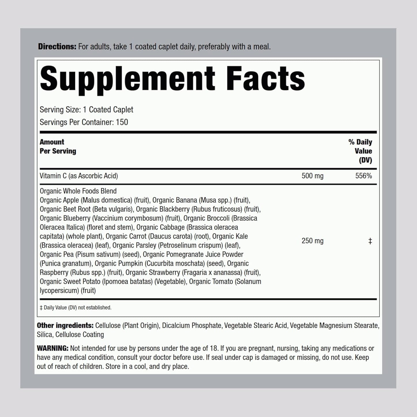 superfood-blend-vitamin-c-caplets---vegetarian-non-gmo-gluten-free-supplement-piping-rock-whole-foods-150-count-2