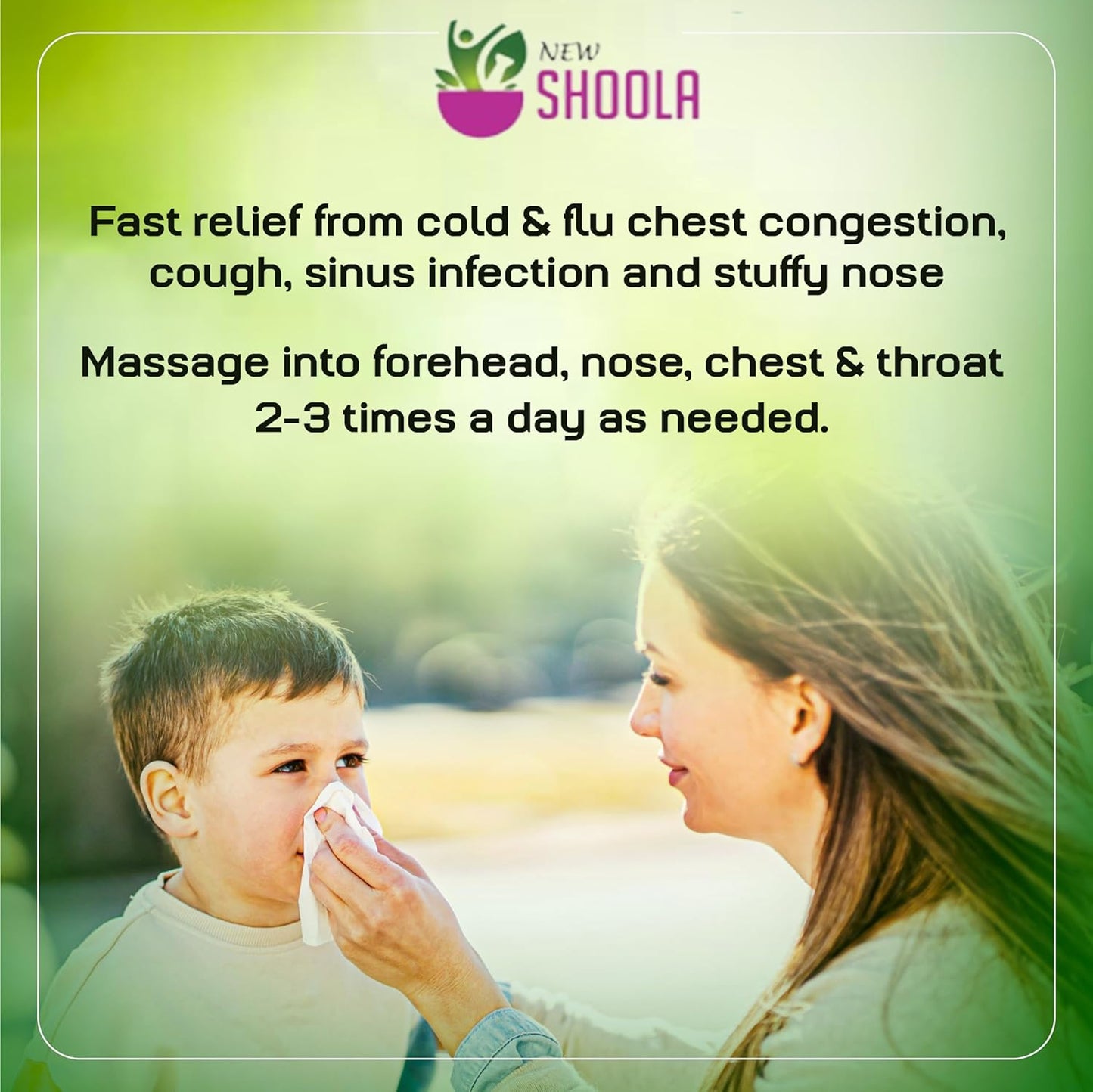 Organic SHOOLA RELIEF BALM Essential Oil Roll Stick for Headache and Migraine Relief - Herbal Blend for Neck Tension and Congestion - No Side Effects - Fast Acting Relief - Espot.com.au