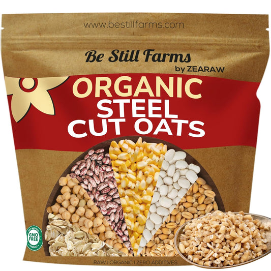 organic-steel-cut-oats-bulk---48-lb-irish-oat-groats-by-be-still-farms---high-protein-whole-grain-cereal---usda-certified-vegan-non-gmo-sugar-free-1