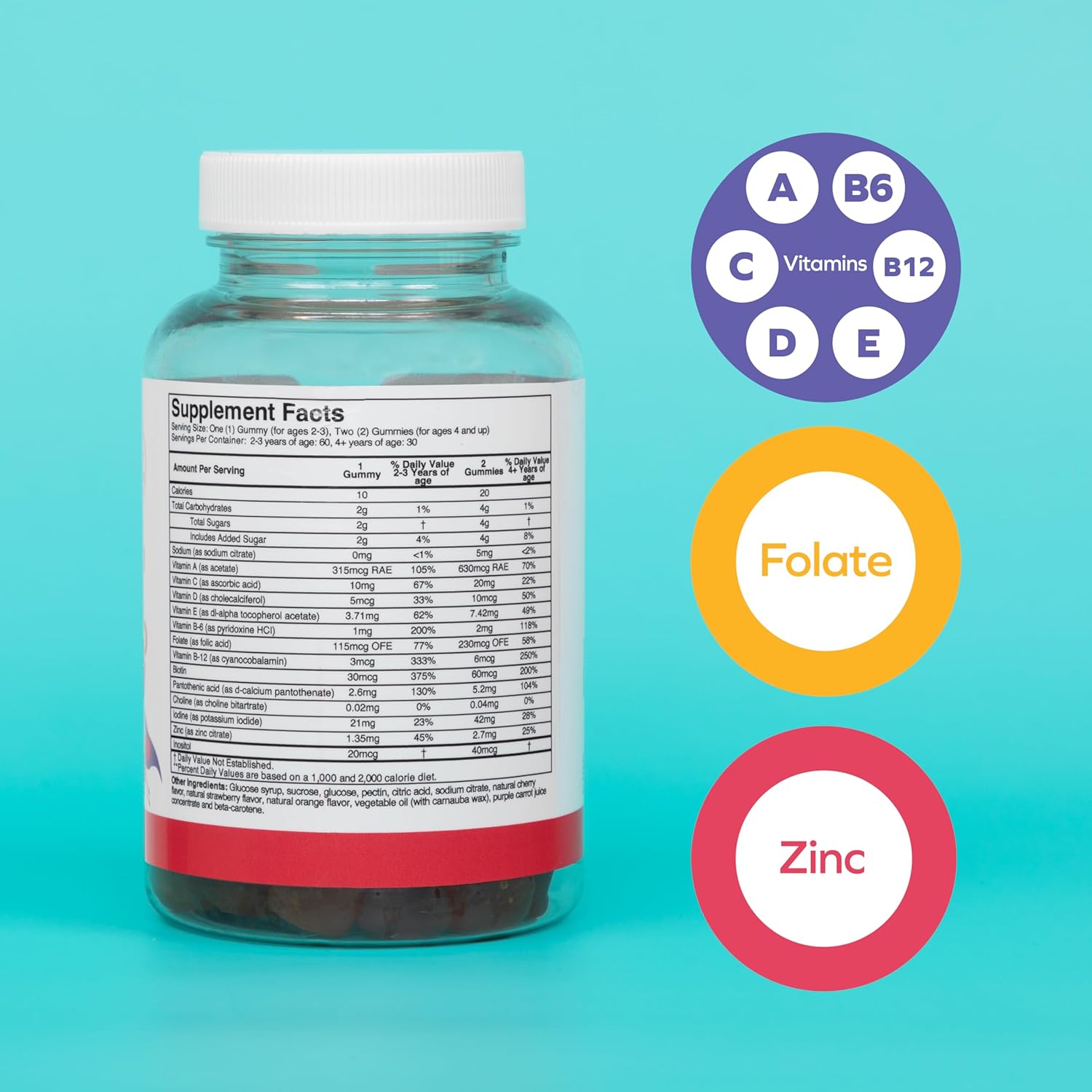 childrens-multi-vitamin-gummies---immunity-growth-support---60-gummies---ages-2---strawberry-cherry-orange-flavors---vitamin-a-c-b-12-zinc-4